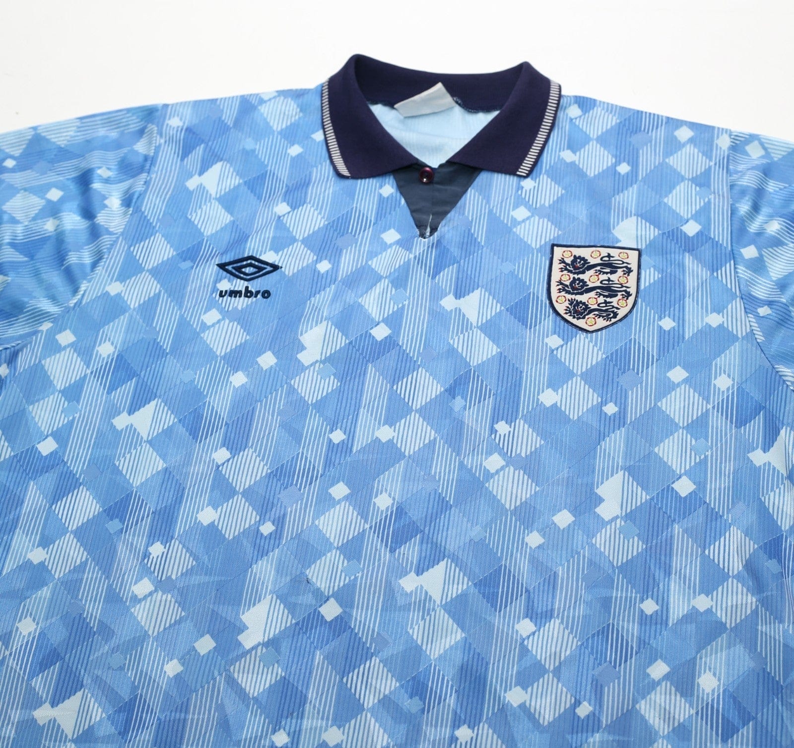 1990/92 ENGLAND Vintage Umbro Third Football Shirt (L) Italia 90