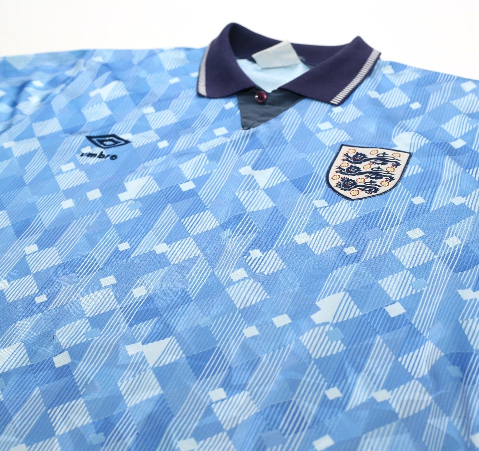 1990/92 ENGLAND Vintage Umbro Third Football Shirt (L) Italia 90
