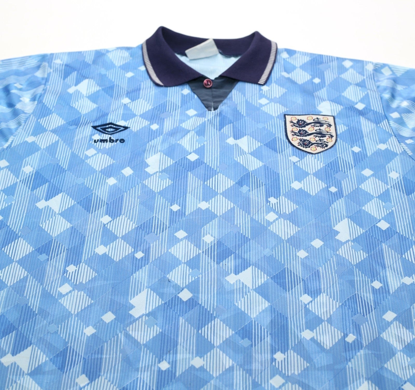 1990/92 ENGLAND Vintage Umbro Third Football Shirt (L) Italia 90