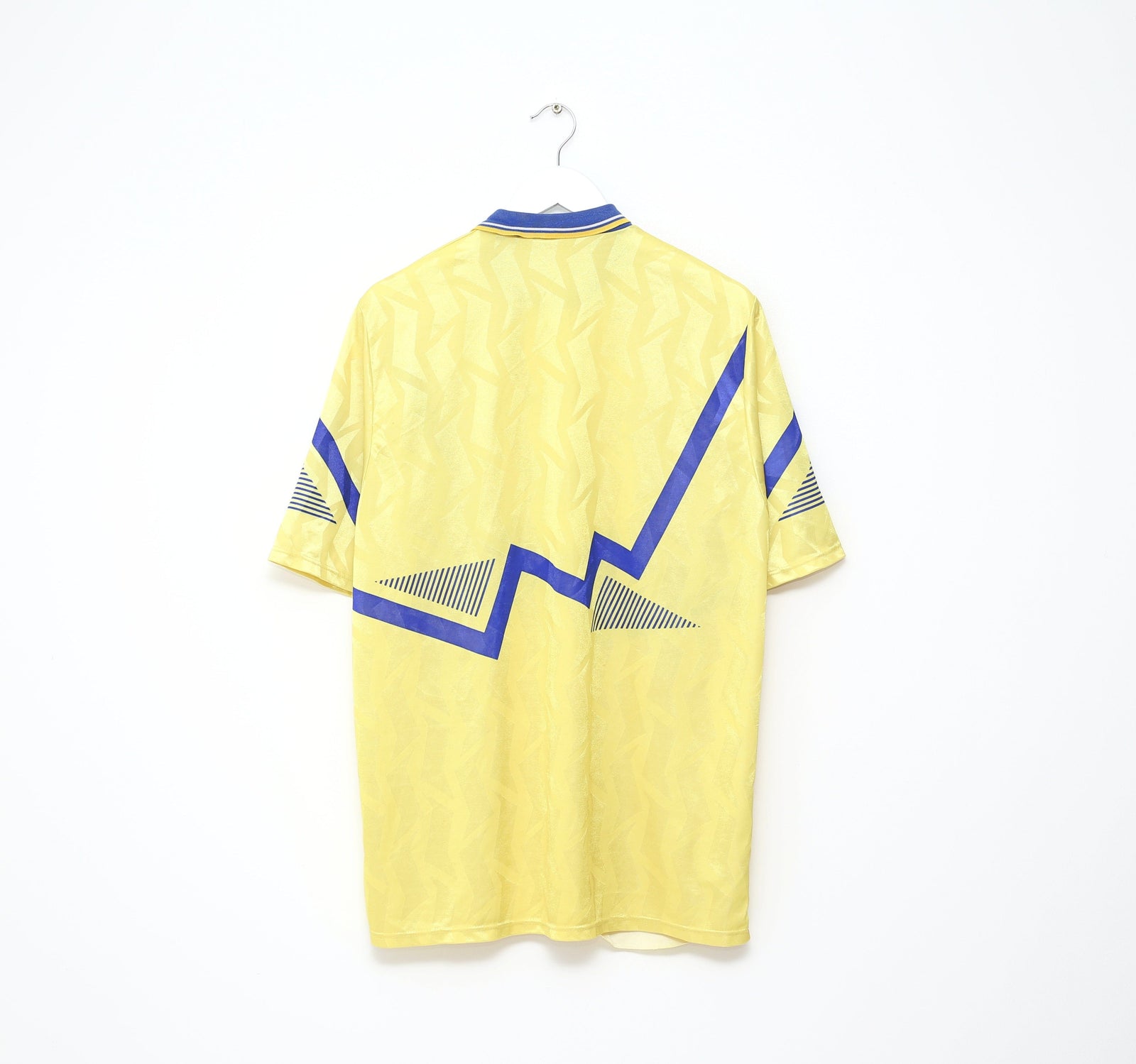 1990/92 EVERTON Vintage Umbro Away Football Shirt Jersey (L)