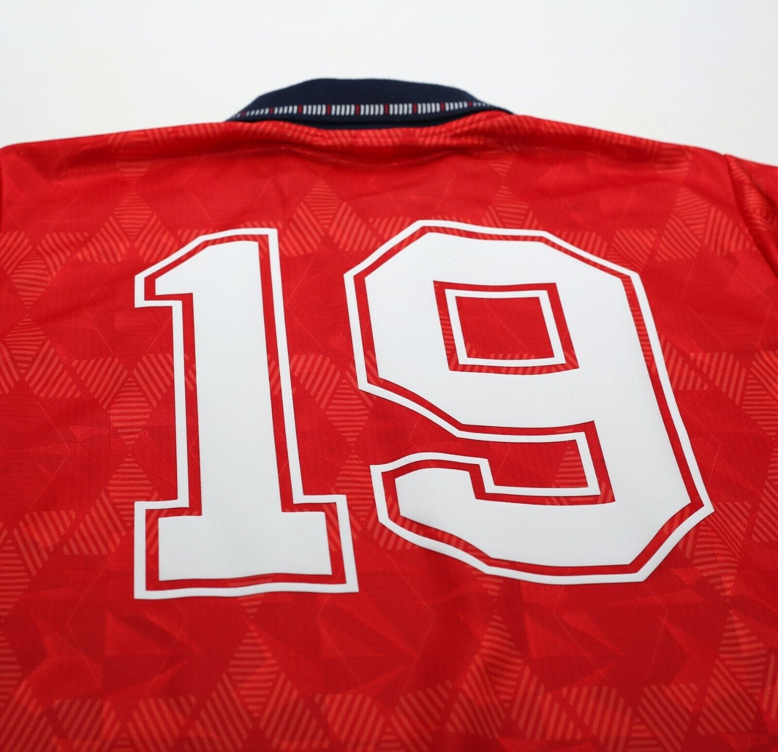1990/92 GASCOIGNE #19 England Retro Umbro Away Football Shirt (S) Italia 90