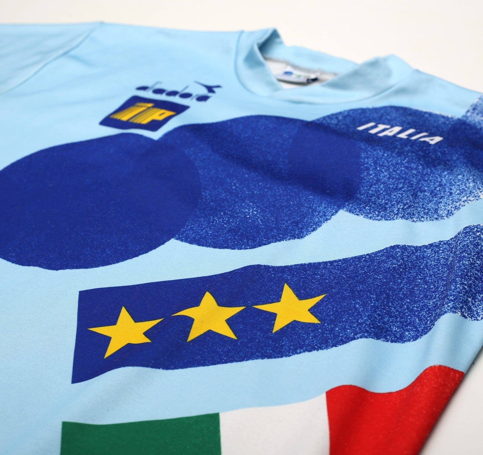 1990/92 ITALY Vintage Diadora Player Issue Spec Training Shirt (L)