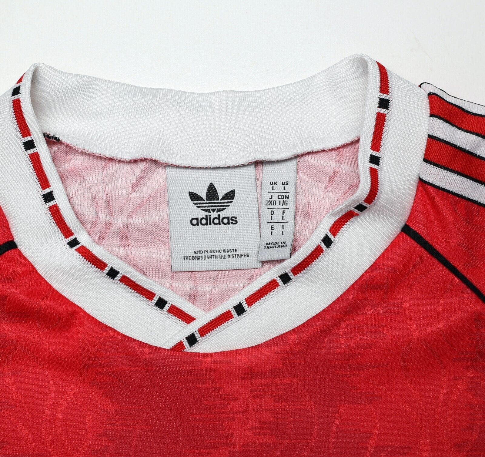 1990/92 KANCHELSKIS #11 Manchested United adidas Originals Football Shirt (L)