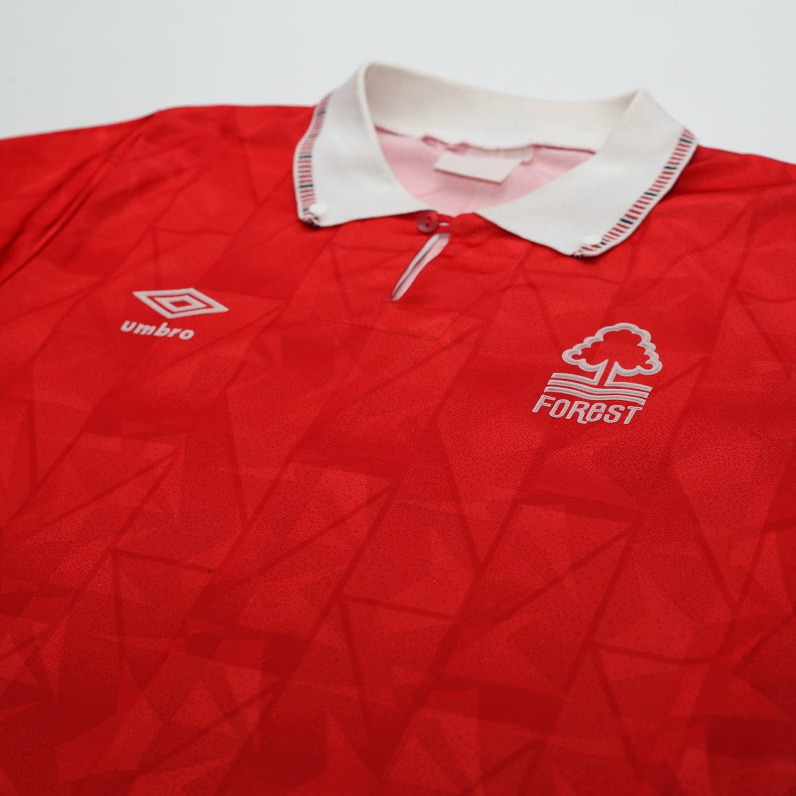 1990/92 Nottingham Forest Vintage Umbro Home Football Shirt (S)