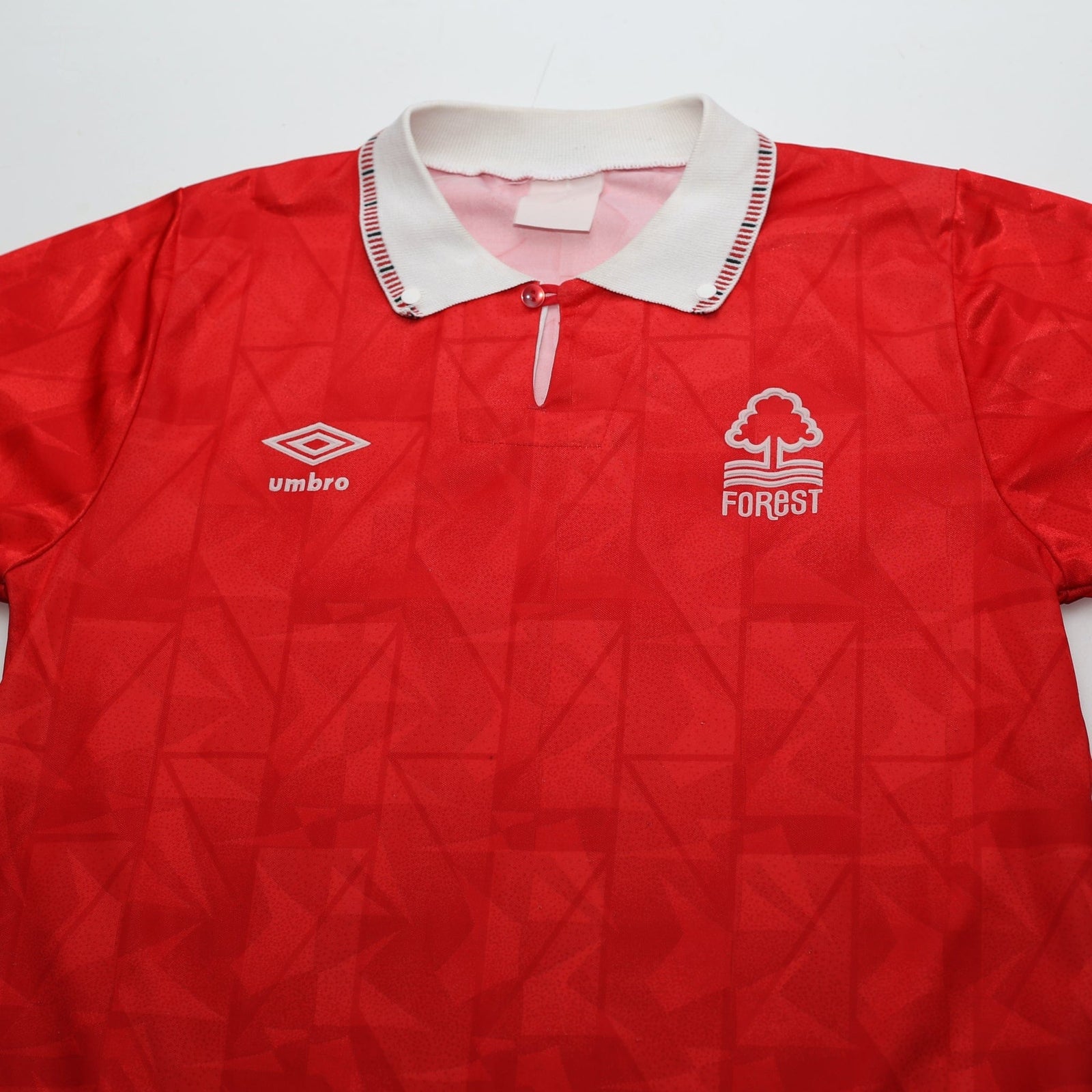 1990/92 Nottingham Forest Vintage Umbro Home Football Shirt (S)