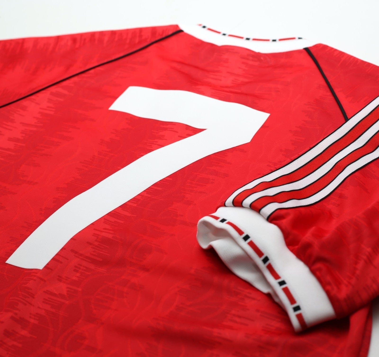 1990/92 ROBSON #7 Manchester United adidas Originals Football Shirt (M)