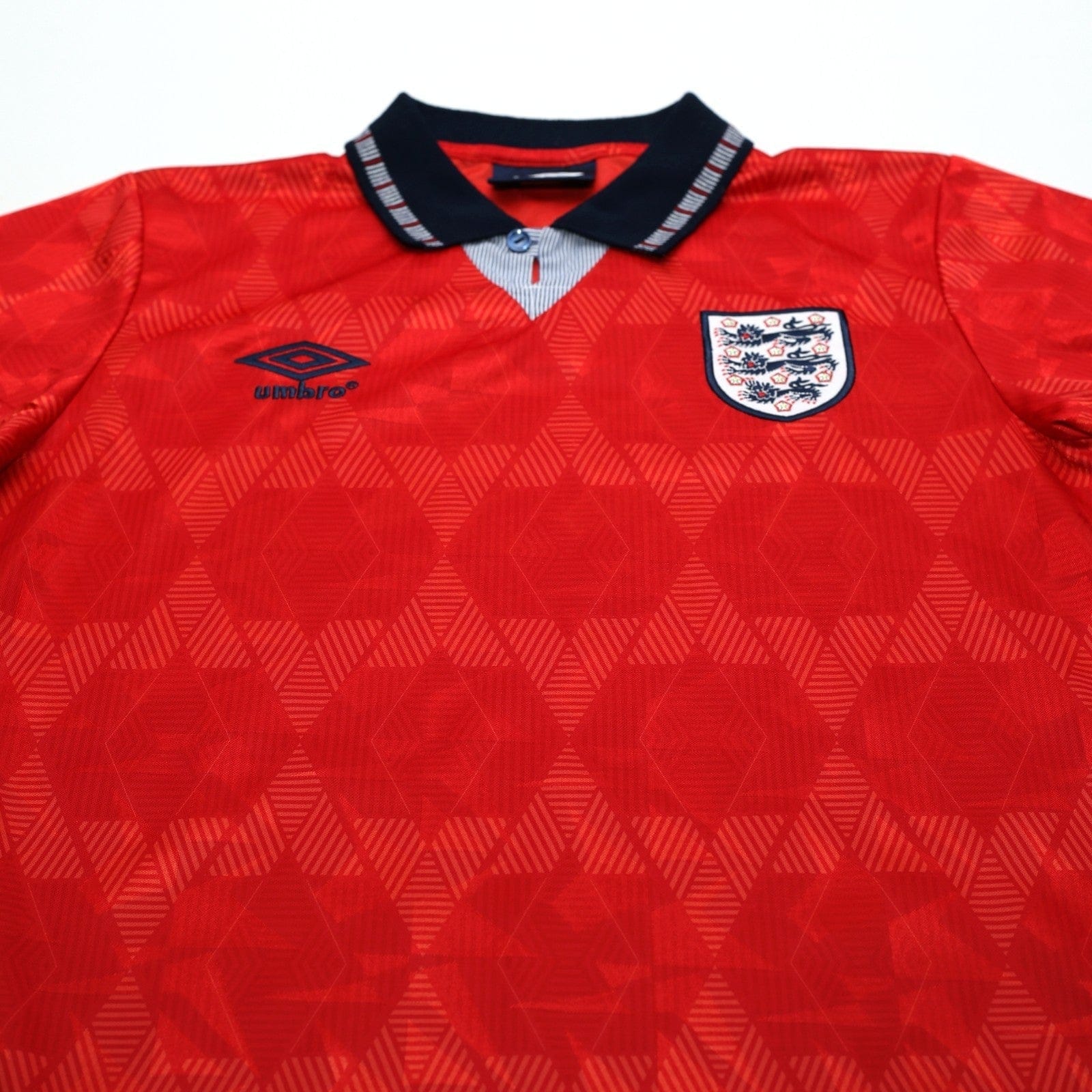 1990/93 England Retro Umbro Away Football Shirt (S) Italia 90
