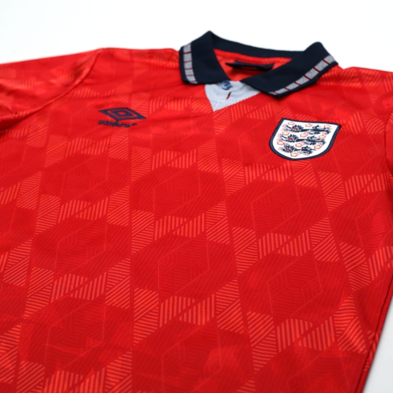 1990/93 England Retro Umbro Away Football Shirt (S) Italia 90