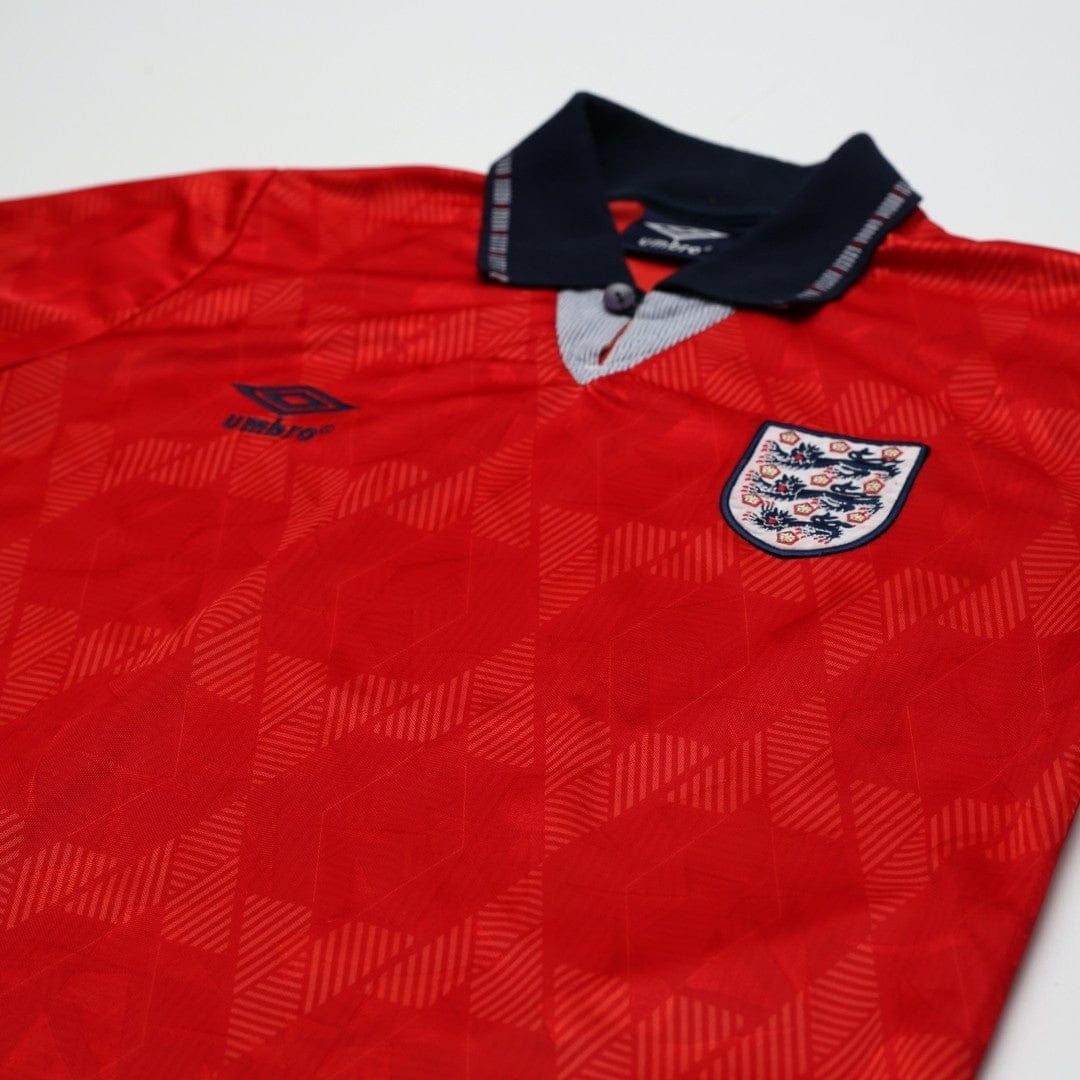 1990/93 England Retro Umbro Away Football Shirt (S) Italia 90
