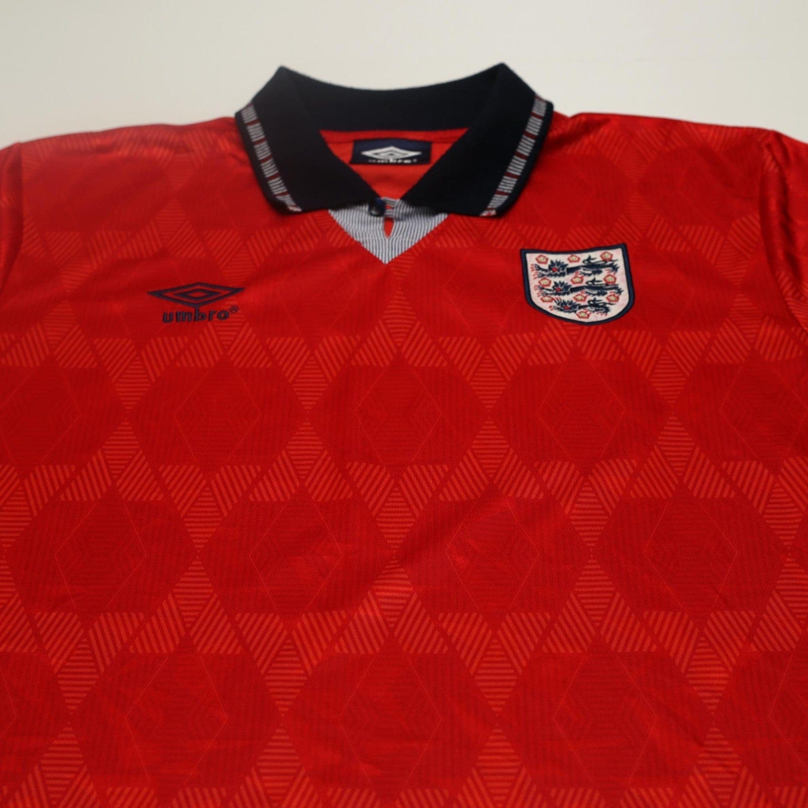 1990/93 England Retro Umbro Away Football Shirt (XL) Italia 90