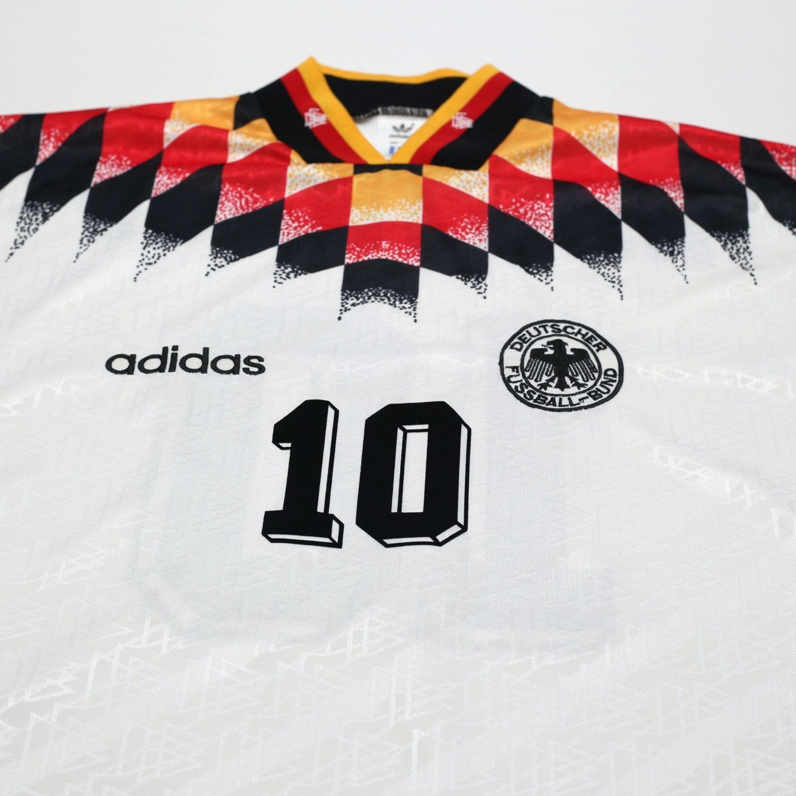 1990 Matthaus #10 Germany Vintage adidas Football Shirt (S) USA 94