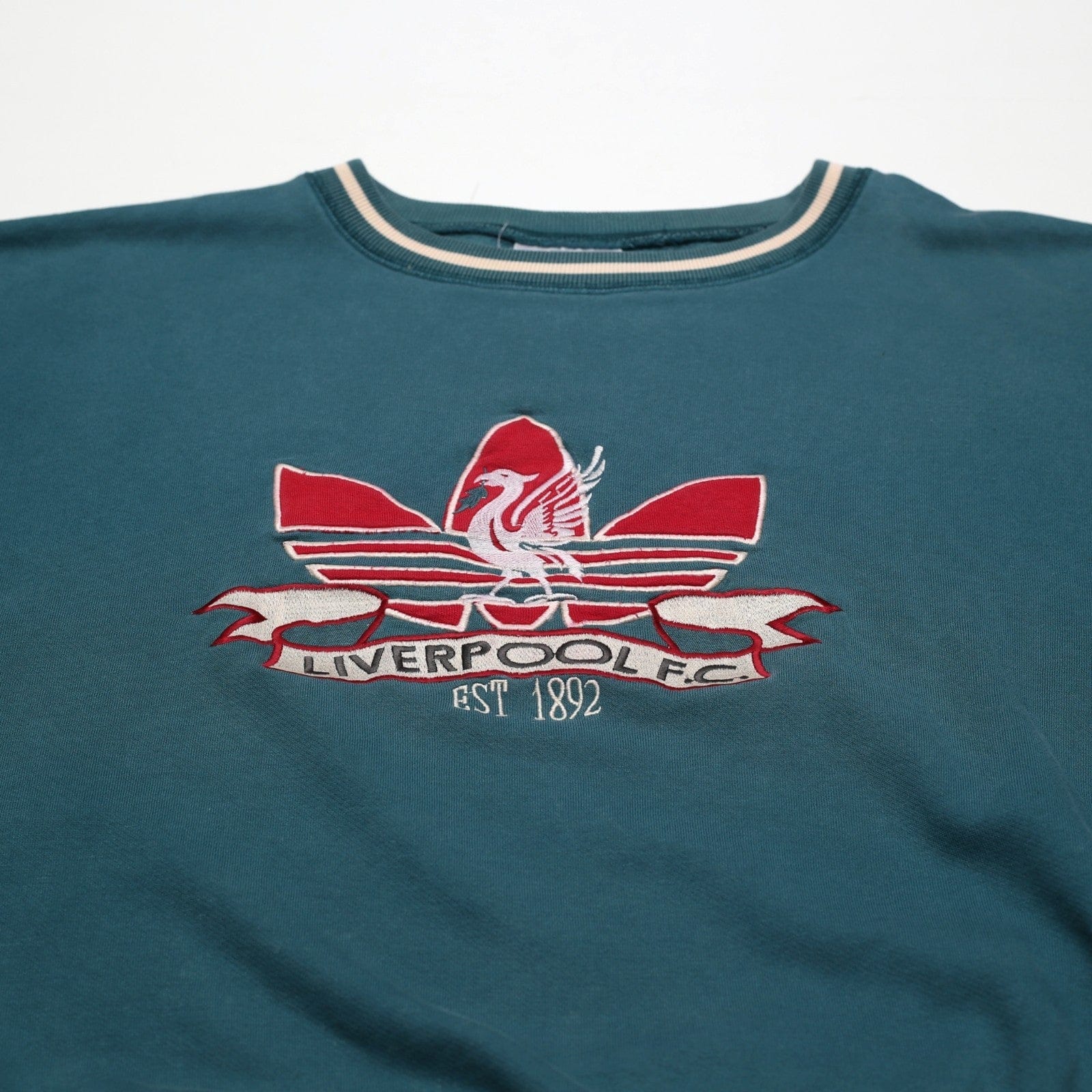 1990's Liverpool Vintage adidas Djurgarden 1948 Sweatshirt (XL) 44/46