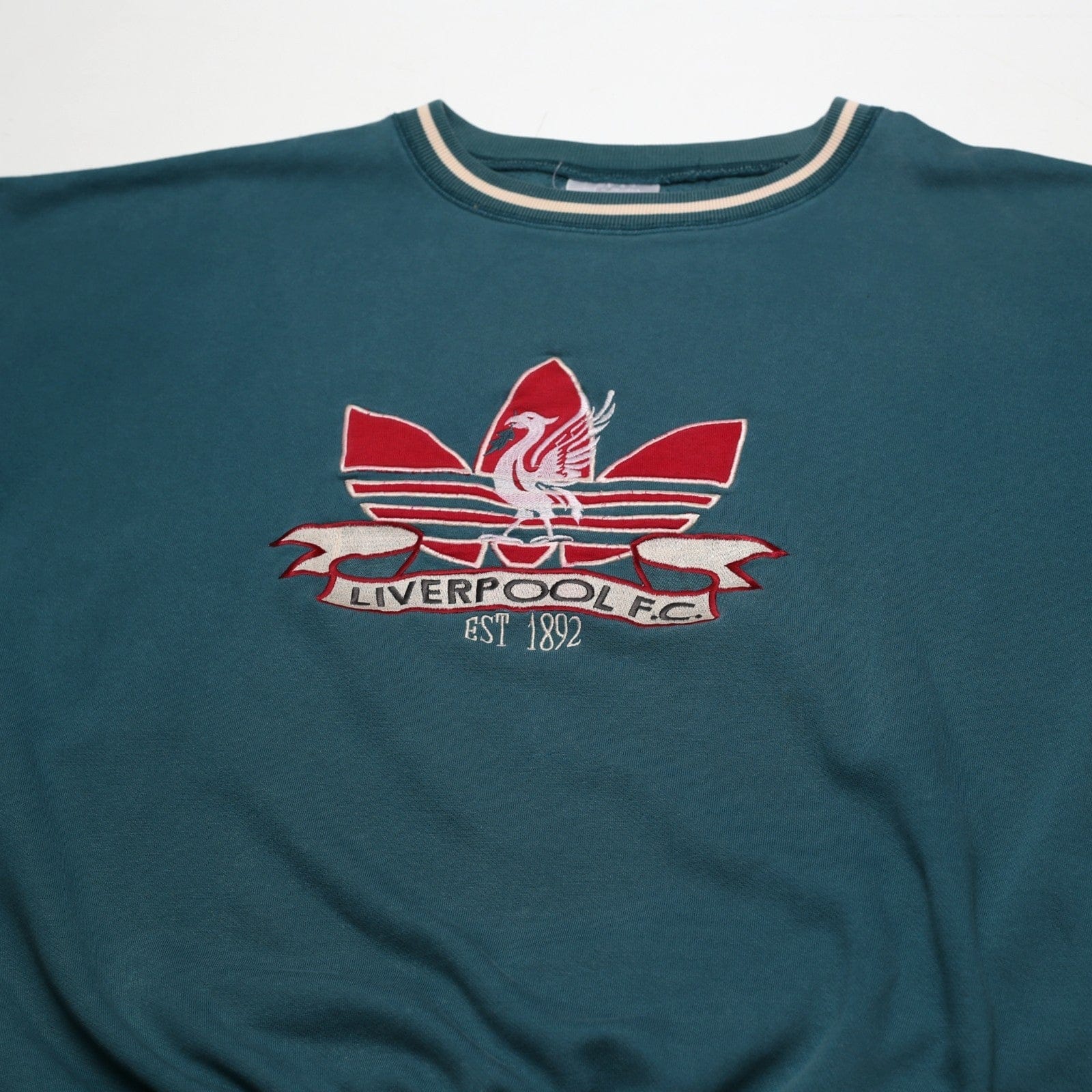 1990's Liverpool Vintage adidas Djurgarden 1948 Sweatshirt (XL) 44/46