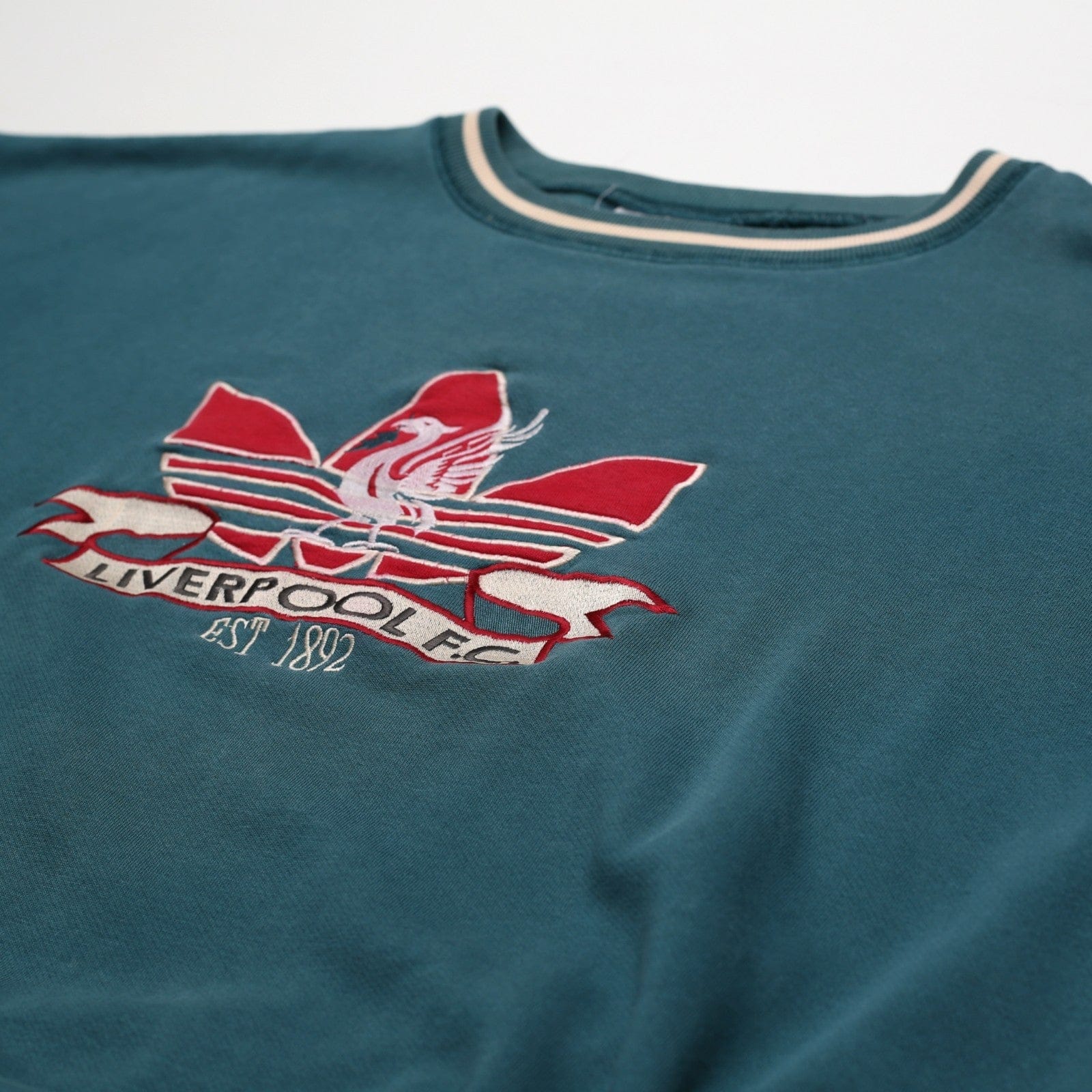 1990's Liverpool Vintage adidas Djurgarden 1948 Sweatshirt (XL) 44/46