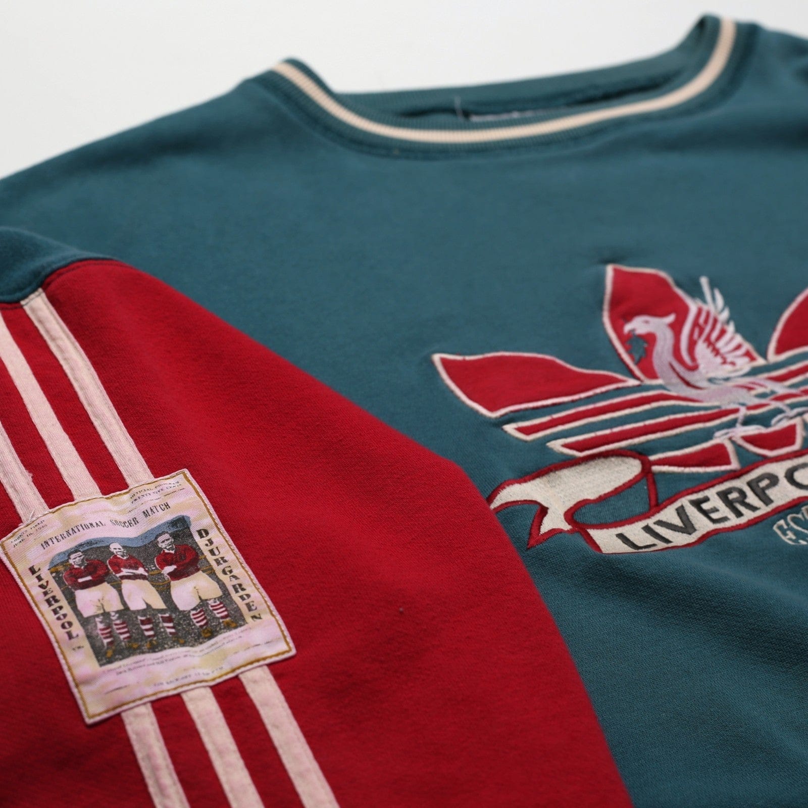 1990's Liverpool Vintage adidas Djurgarden 1948 Sweatshirt (XL) 44/46