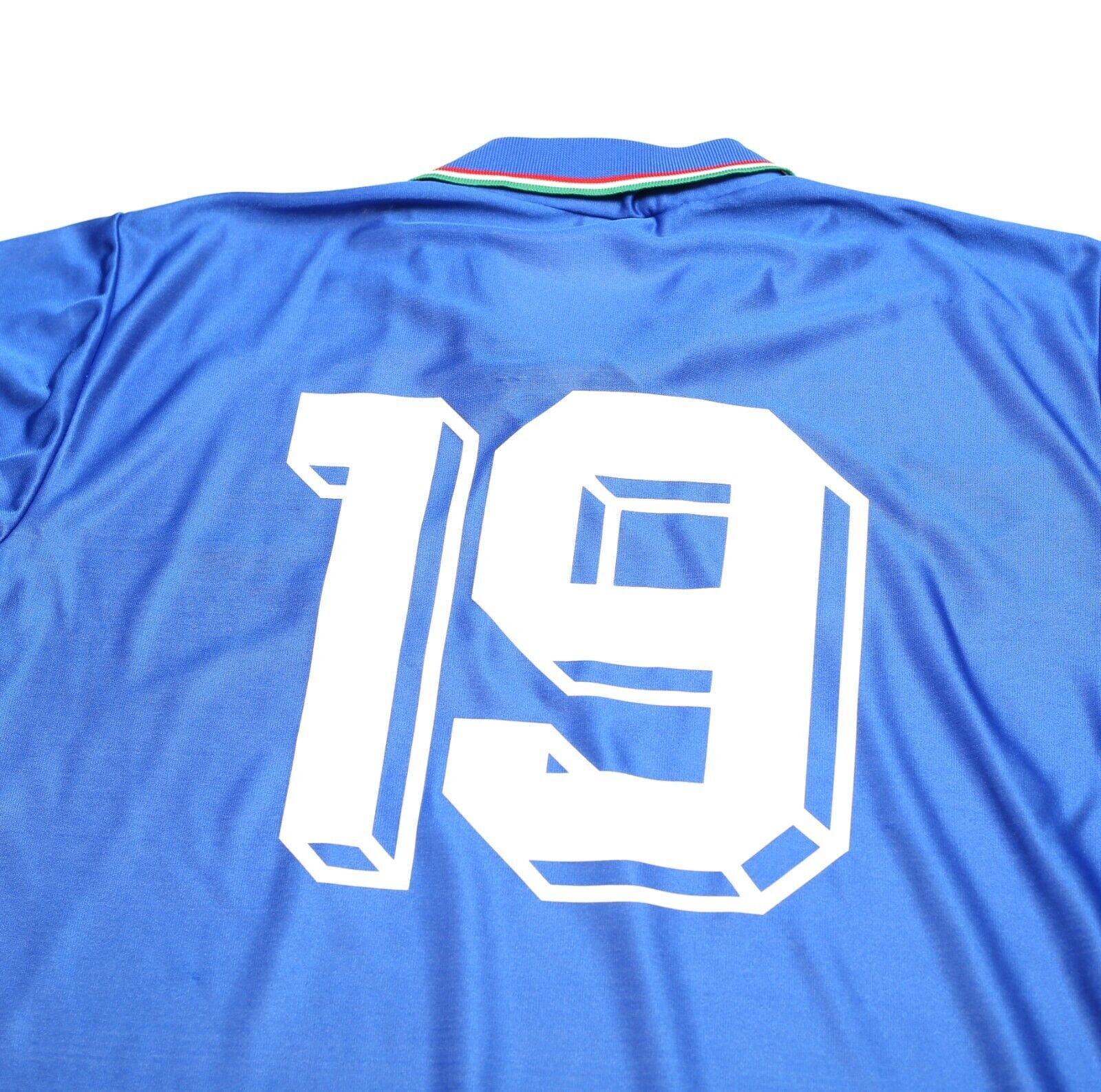 1990 SCHILLACI #19 Italy Vintage Diadora Home Football Shirt Italia 90 (M)