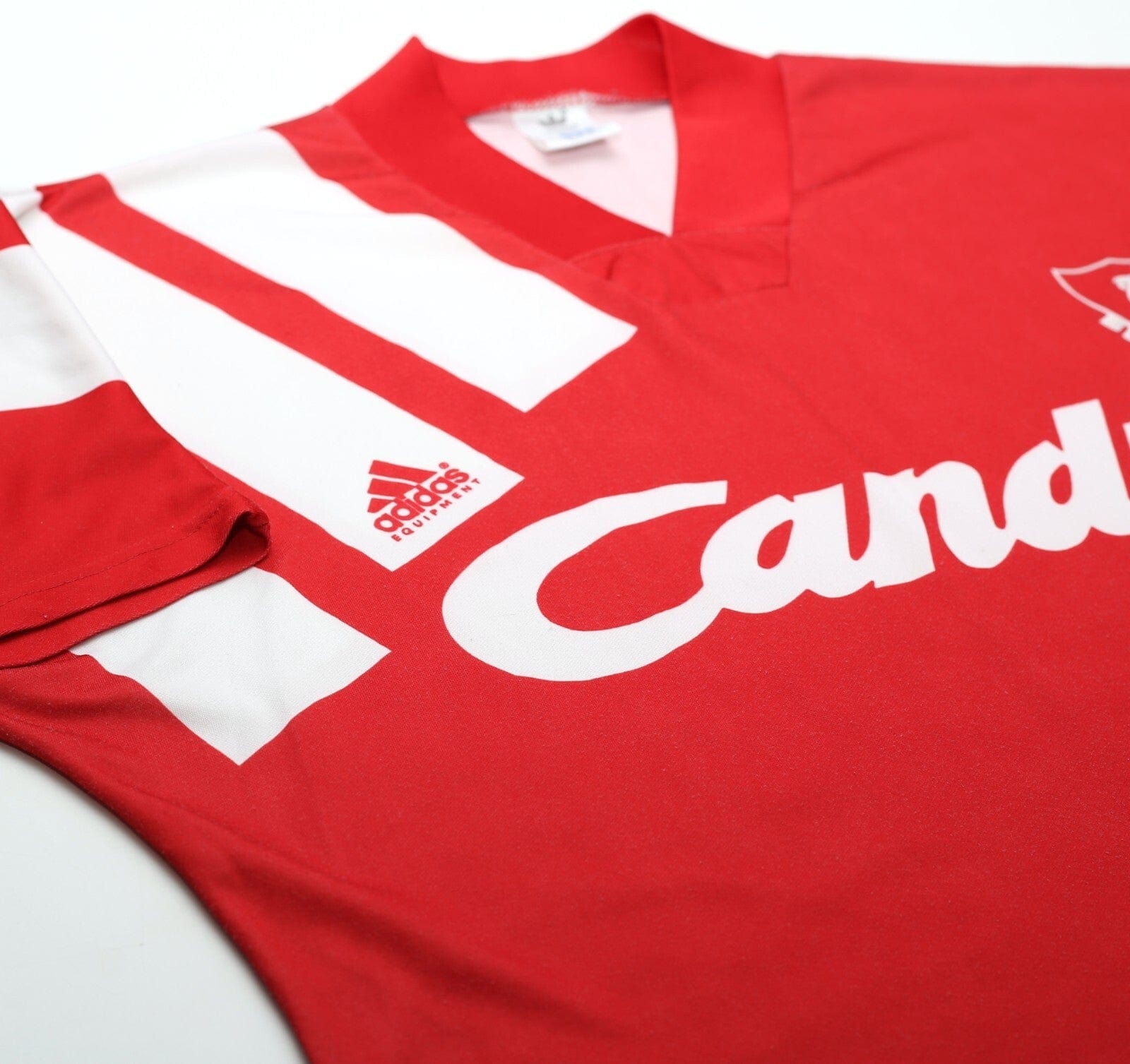 1991/92 LIVERPOOL Vintage adidas Home Football Shirt 38/40 (M) CANDY