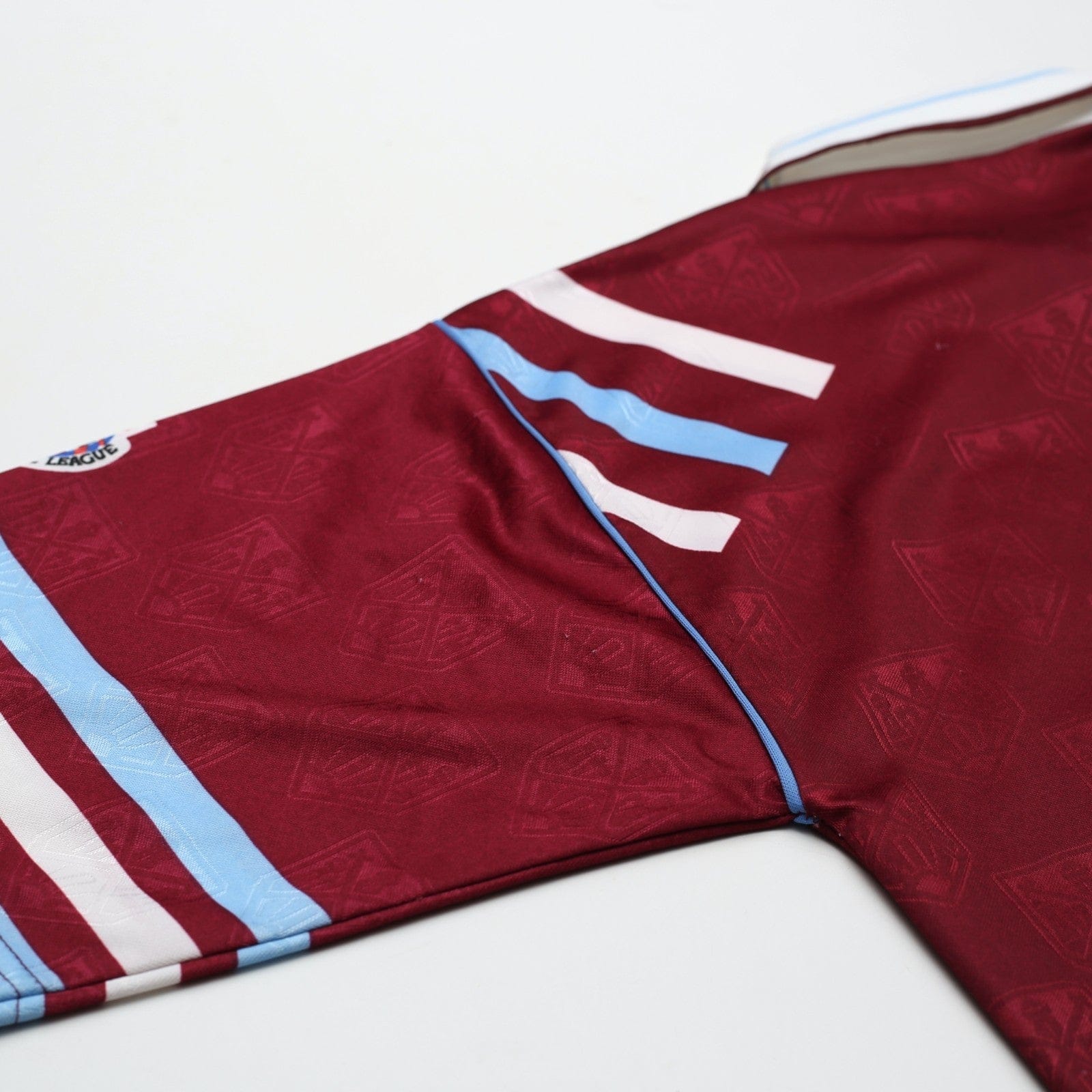 1991/92 WEST HAM UNITED Vintage Bukta Home Football Shirt (S) 34/36