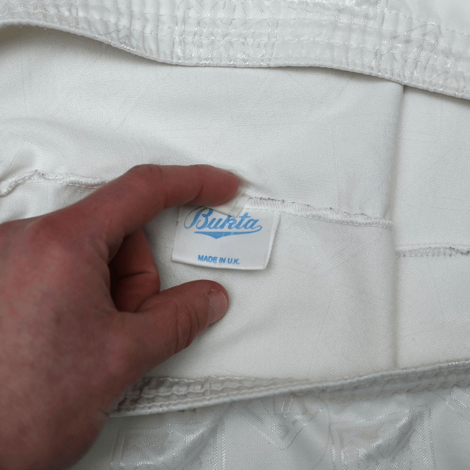 1991/92 West Ham United Vintage Bukta Home Football Shorts 30" Waist