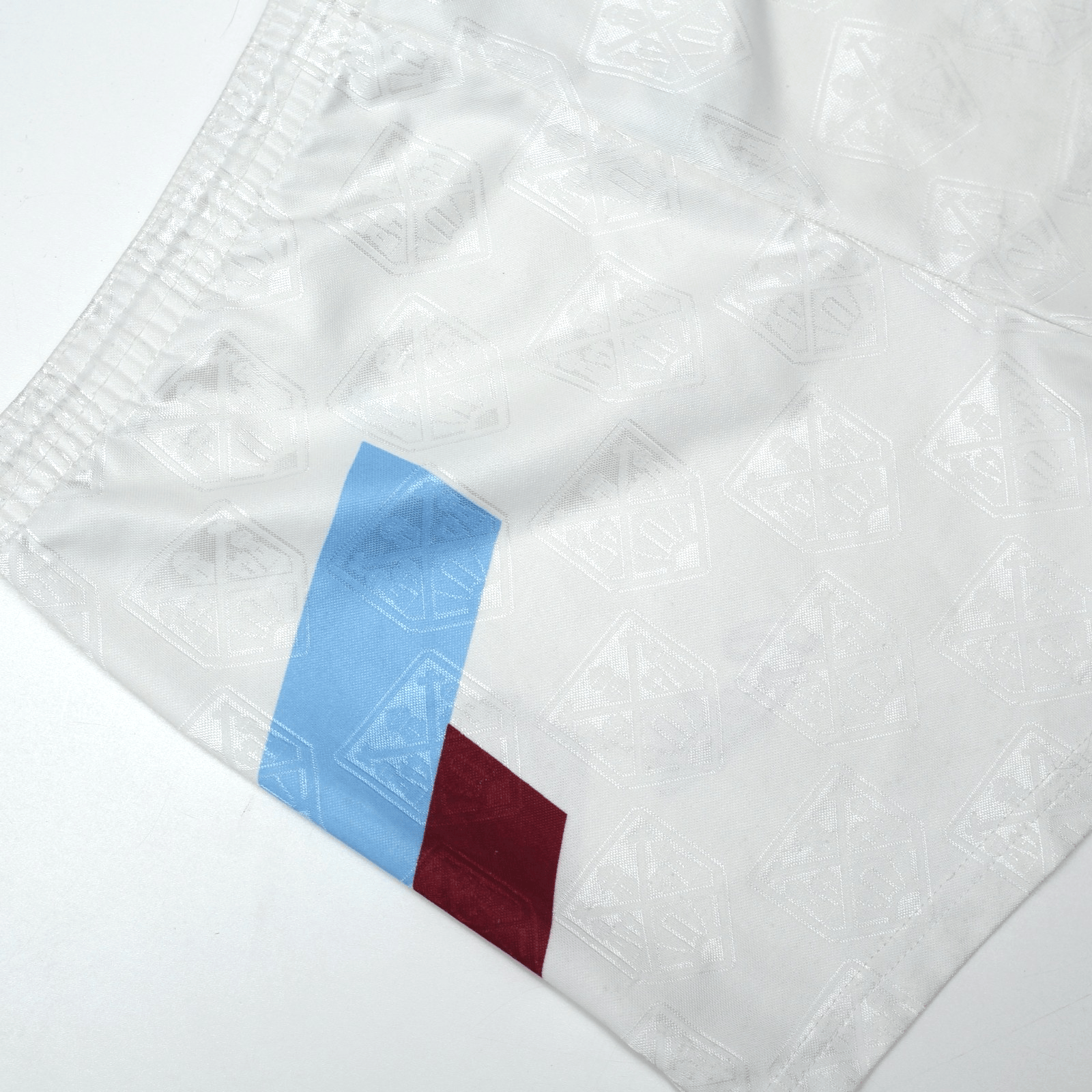 1991/92 West Ham United Vintage Bukta Home Football Shorts 30" Waist