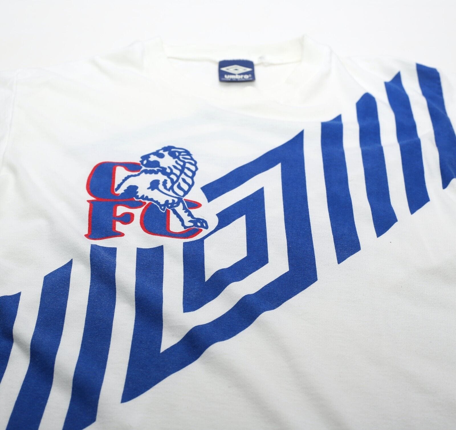 1991/93 CHELSEA Vintage Umbro Football Tee (M)