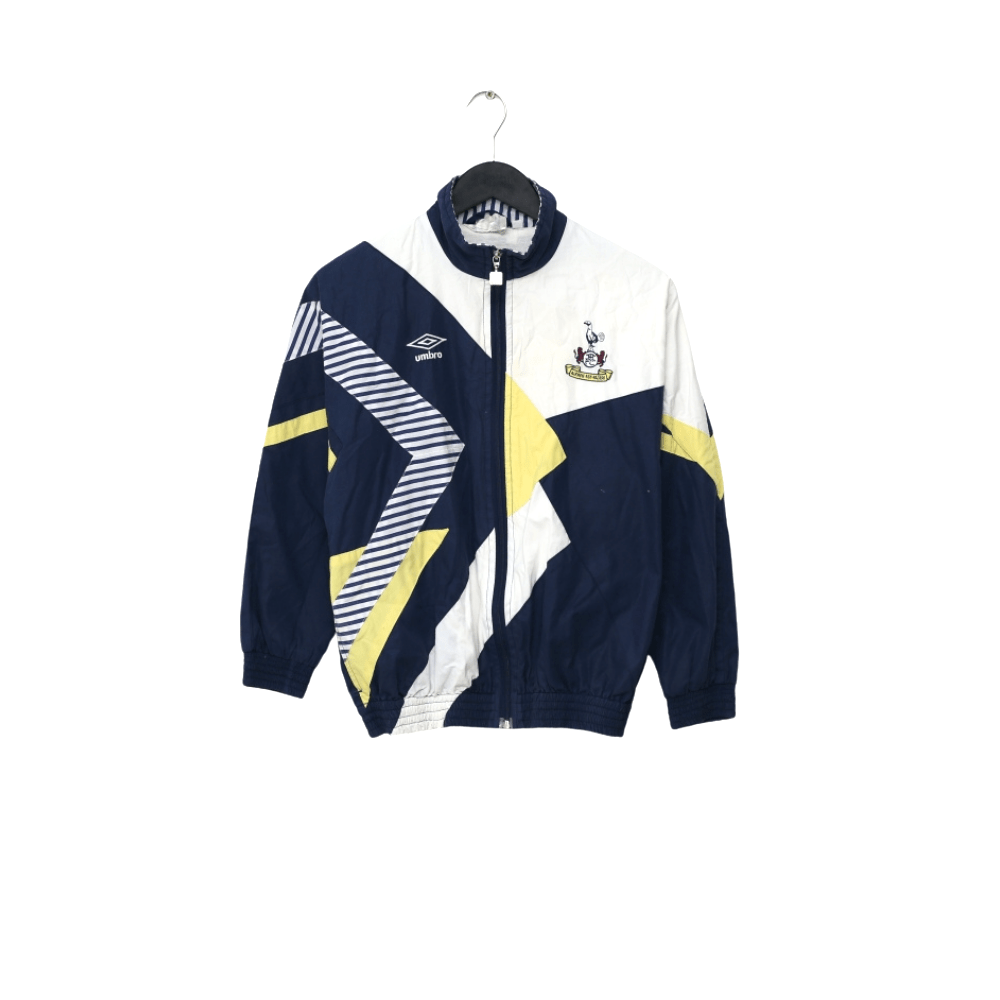 1991/93 TOTTENHAM HOTSPUR Vintage Umbro Home Football Track Top (Y) 32