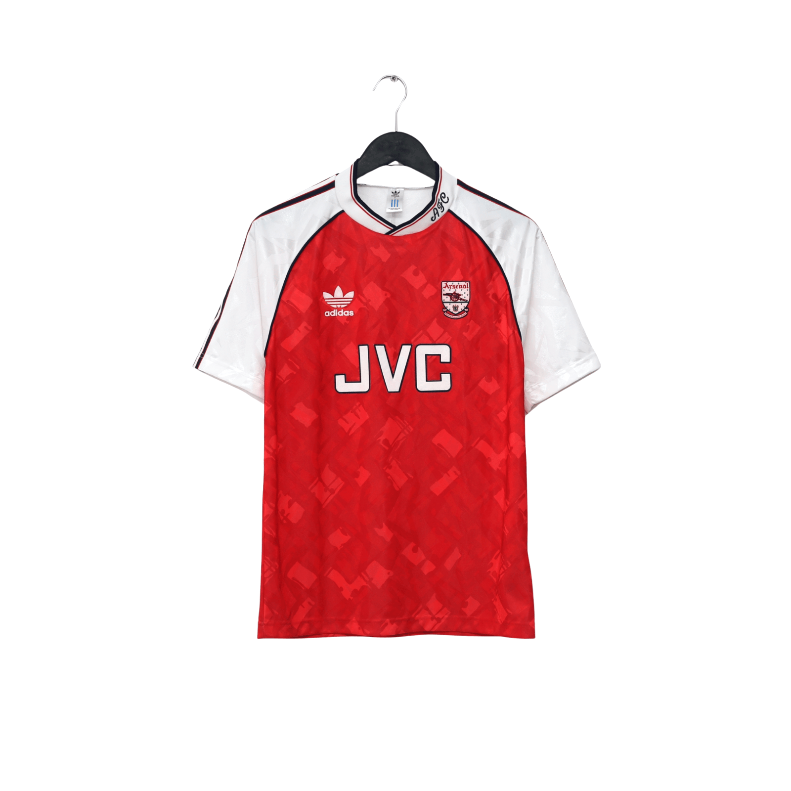 1991/93 Wright #8 Arsenal Retro adidas Originals Home Football Shirt (S)
