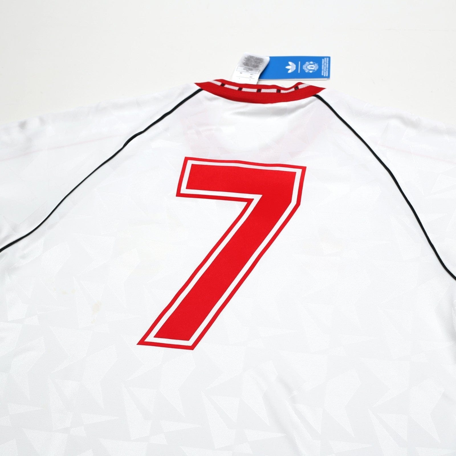 1991 Robson #7 Manchester United adidas Cup Winners Cup Football Shirt (L) BNWT