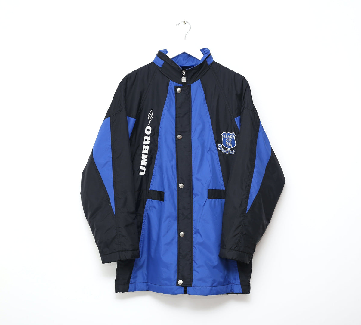 1992/93 EVERTON Vintage Umbro Football Bench Coat Jacket (S/M)