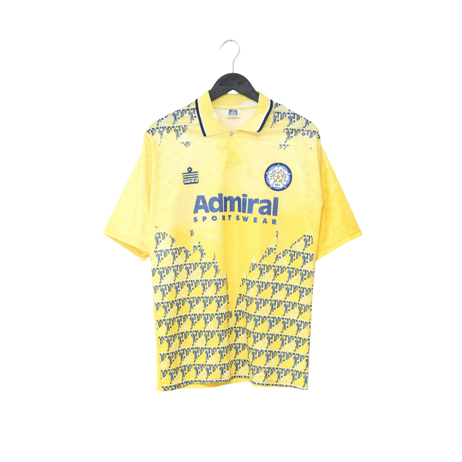 1992/93 LEEDS UNITED Vintage Admiral Third Football Shirt (M) 38/40