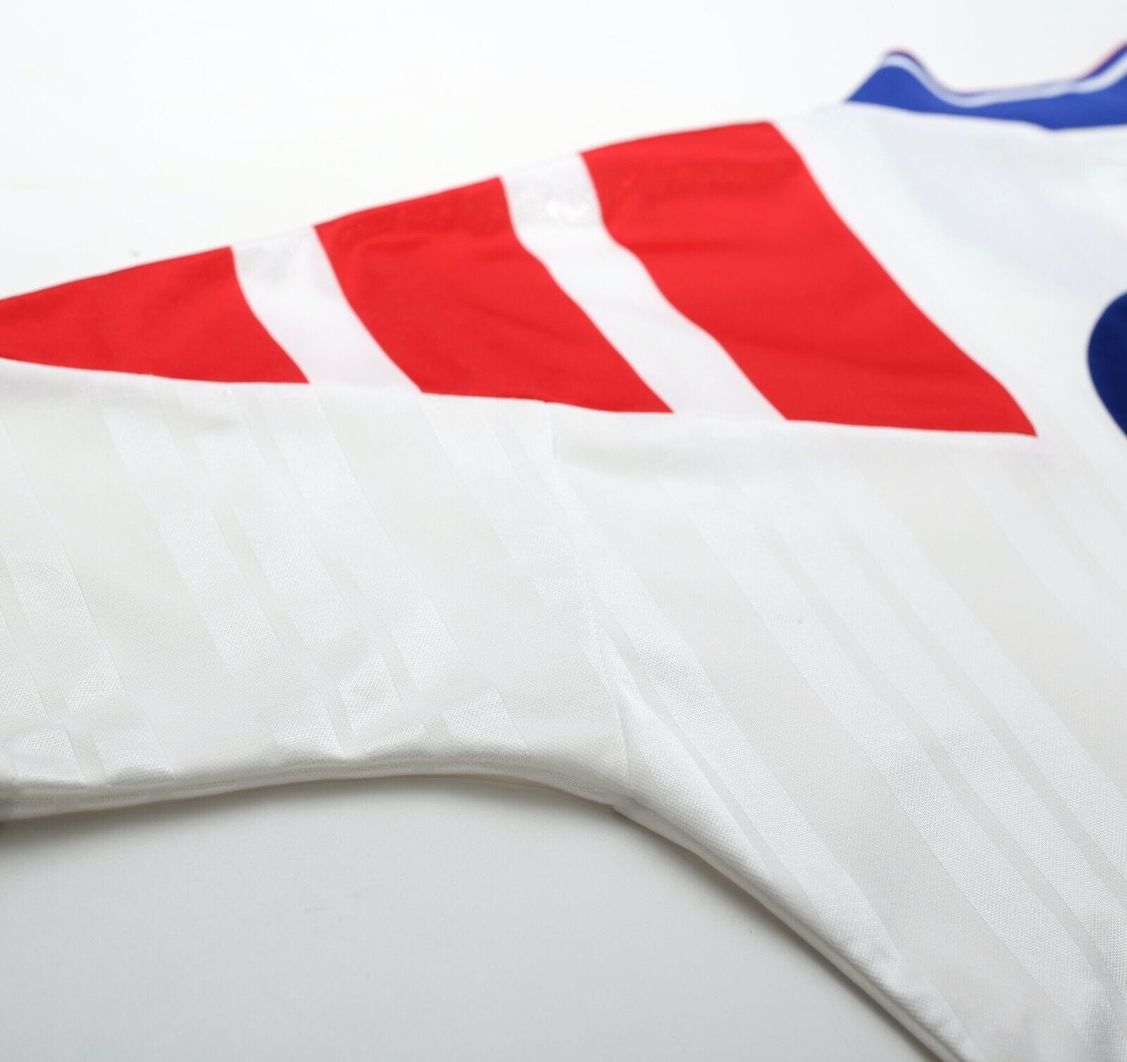 1992/93 McCOIST #9 Rangers Vintage adidas Equipment away Shirt (M)