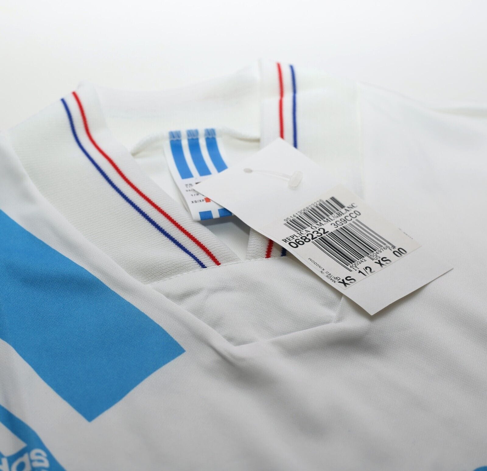 1992/94 MARSEILLE Vintage adidas Equipment Long Sleeve Football Shirt (XS) BNWT