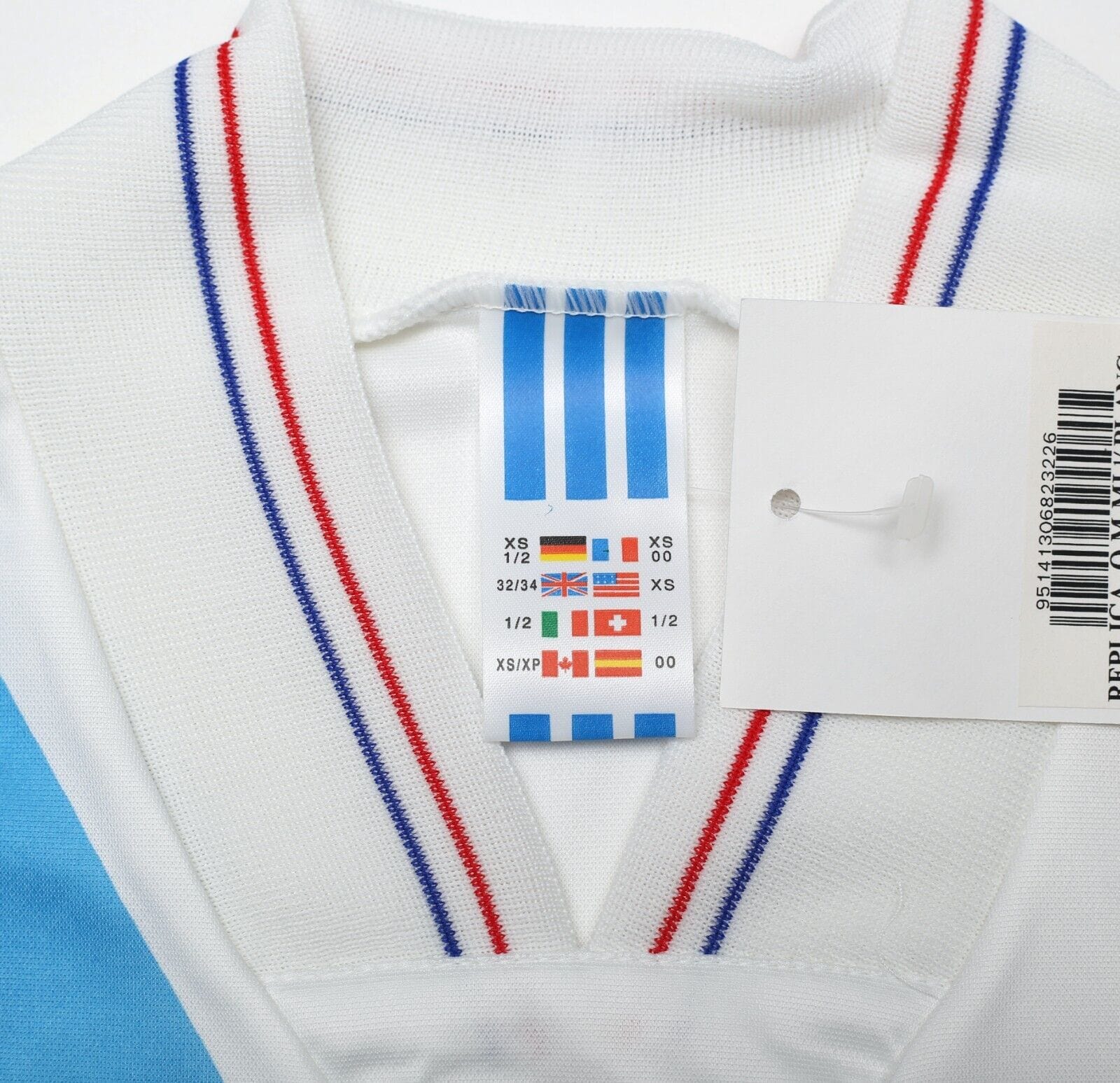 1992/94 MARSEILLE Vintage adidas Equipment Long Sleeve Football Shirt (XS) BNWT