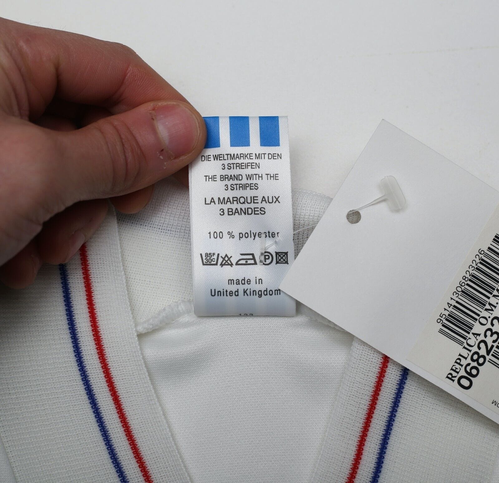 1992/94 MARSEILLE Vintage adidas Equipment Long Sleeve Football Shirt (XS) BNWT