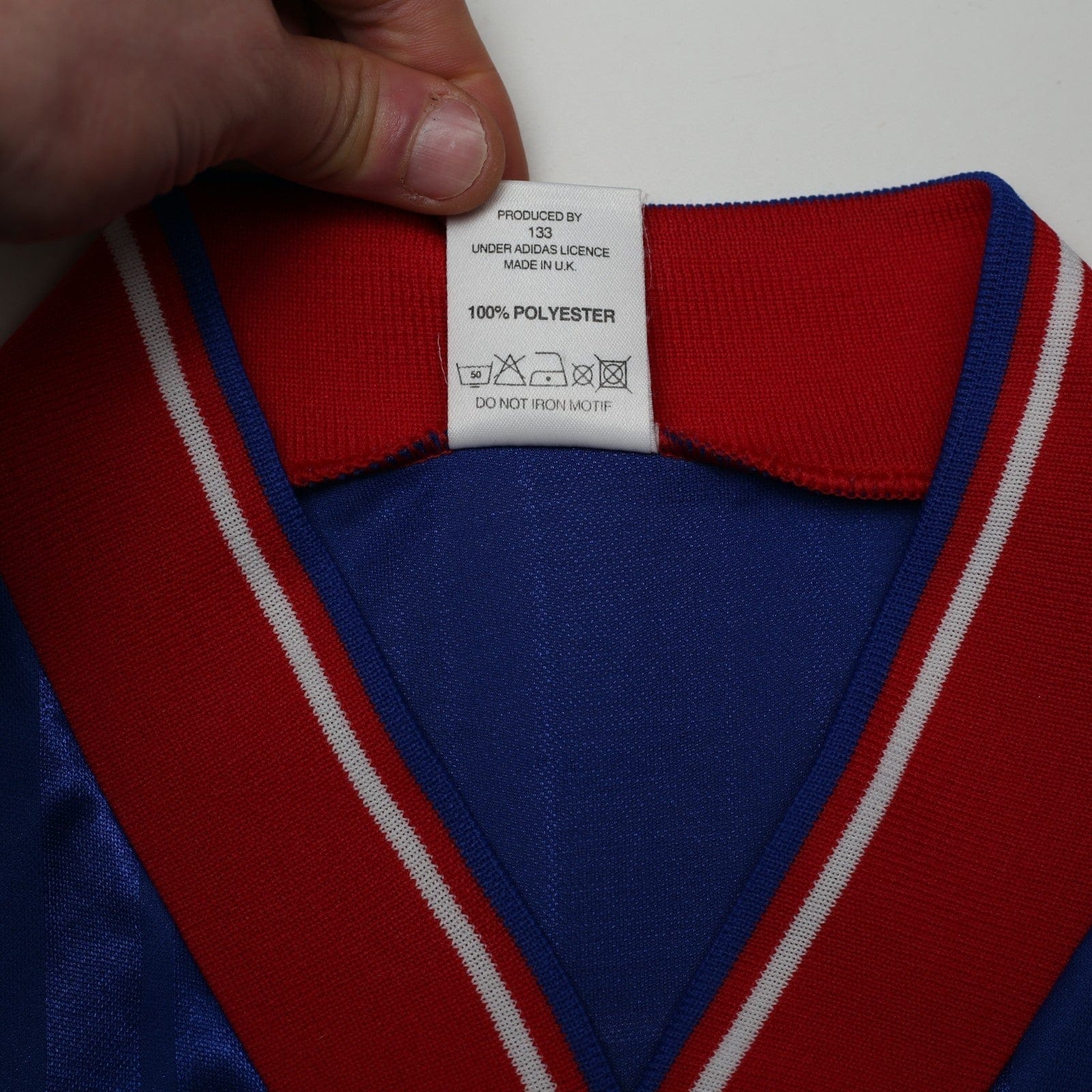 1992/94 McCoist #9 Rangers Vintage adidas Equipment Home Football Shirt (L)