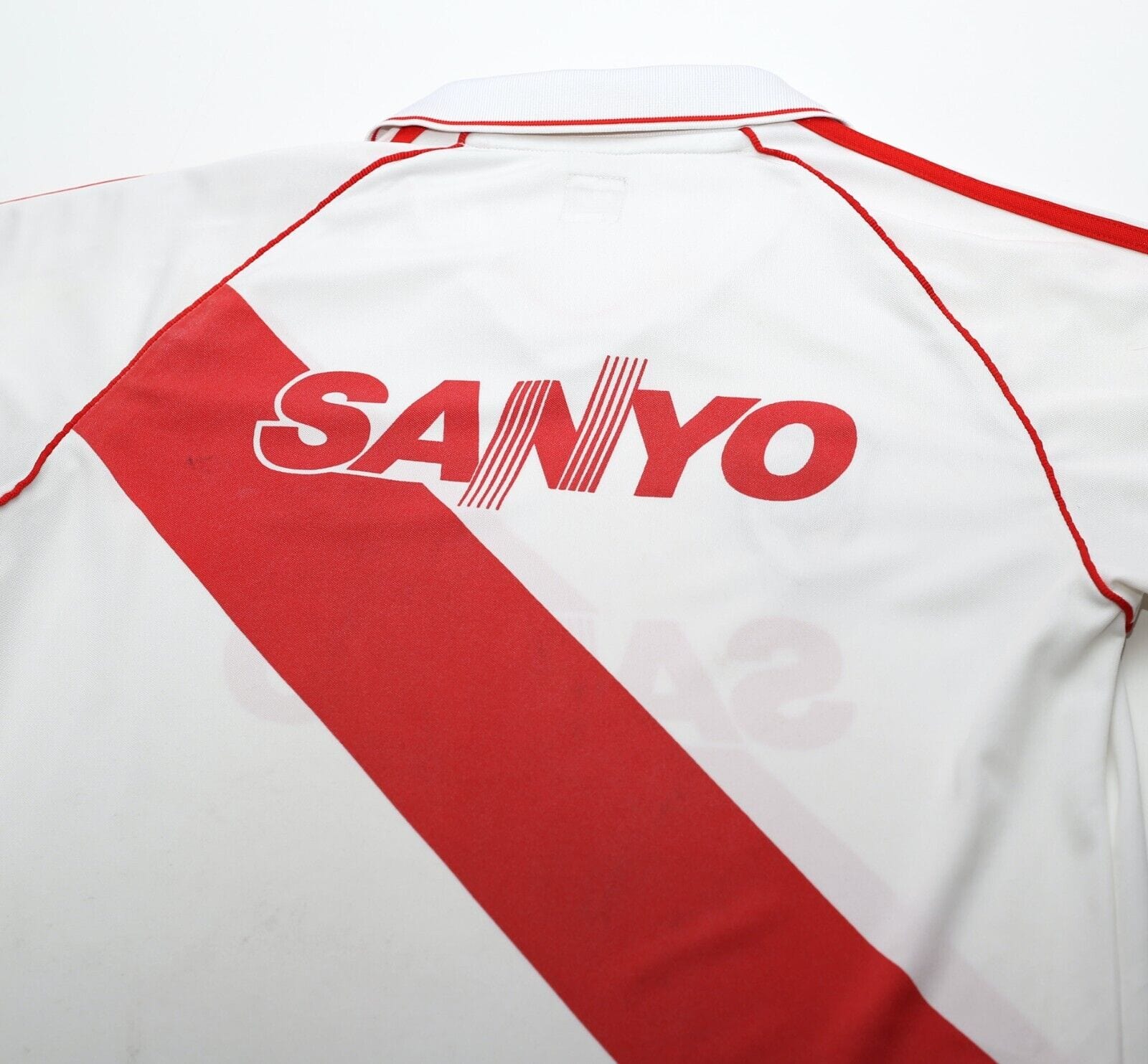 1992/94 RIVER PLATE Retro adidas Originals LS Home Football Shirt Jersey (M)