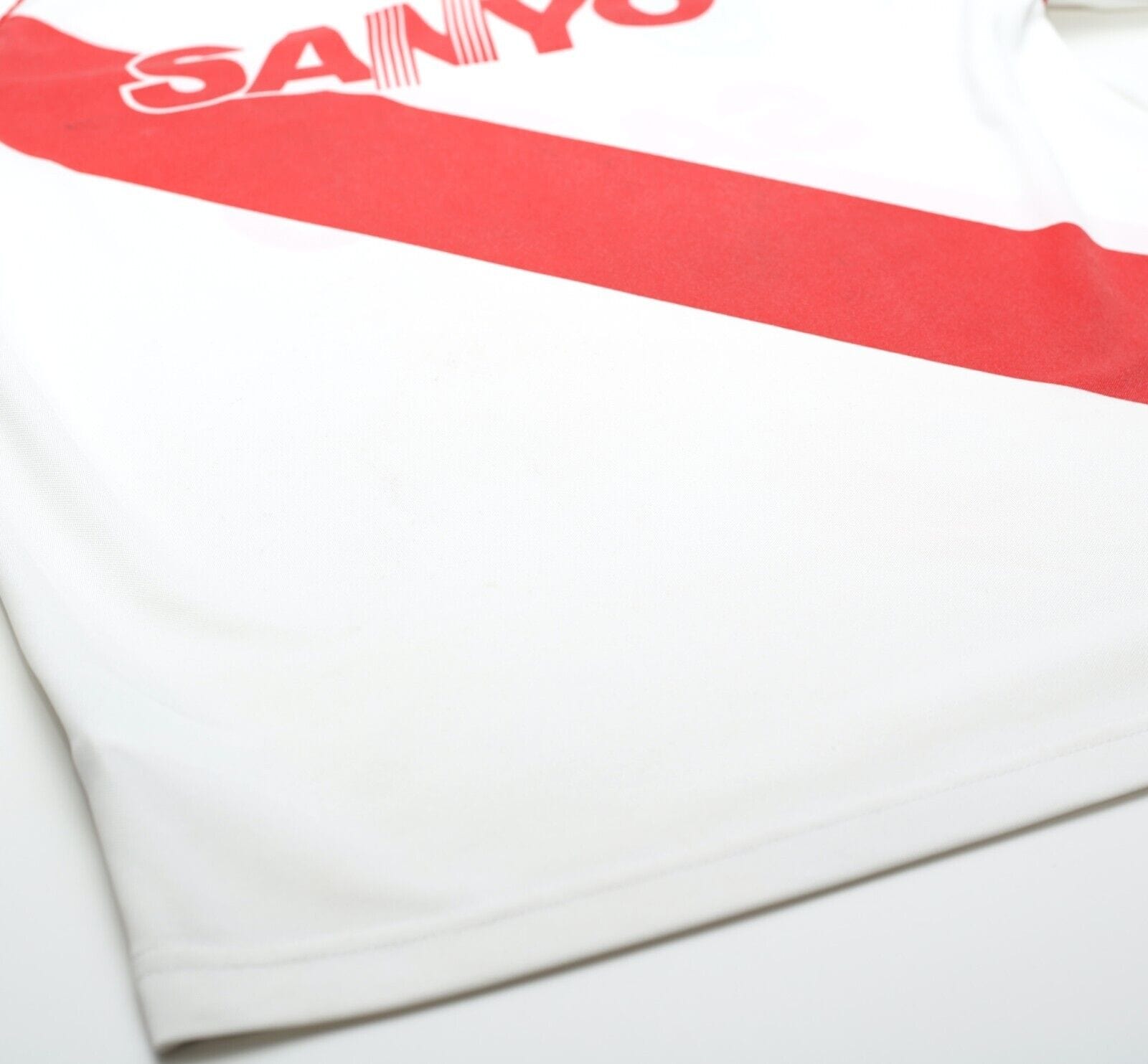 1992/94 RIVER PLATE Retro adidas Originals LS Home Football Shirt Jersey (M)