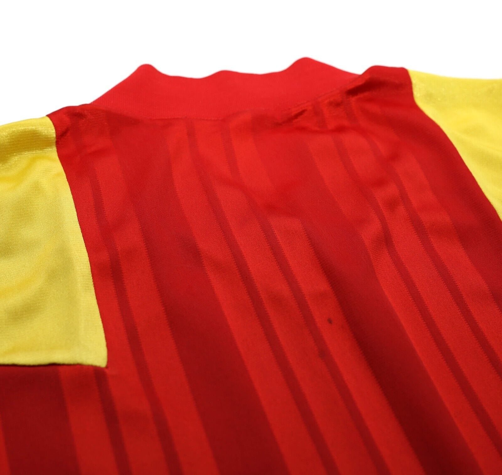 1992/94 SPAIN Vintage adidas Equipment Player Issue Home Football Shirt (M)