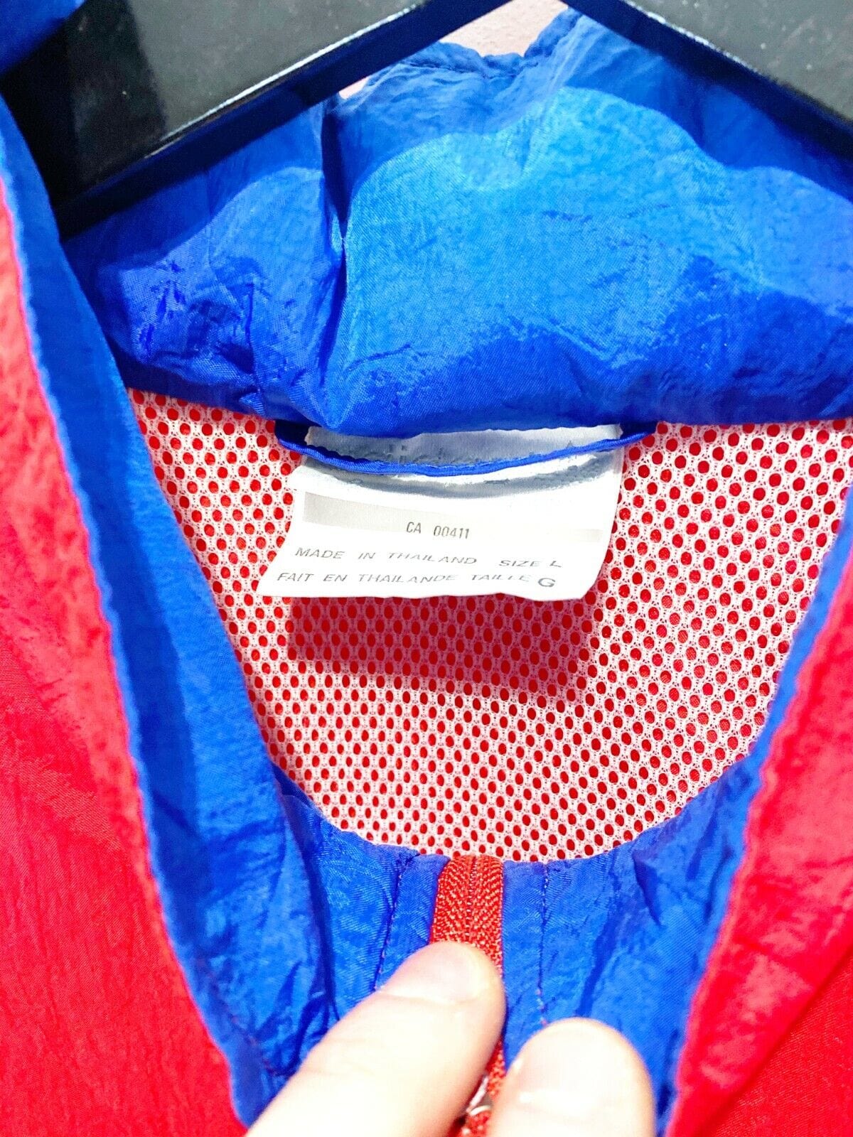 1992/94 USA Vintage adidas Football Soccer Shell Jacket (L) Jones, Lalas Era