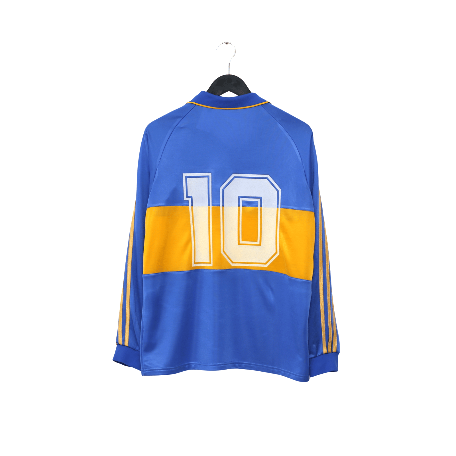 1993 #10 Boca Juniors Retro adidas Orginals L/S Home Football Shirt (M)