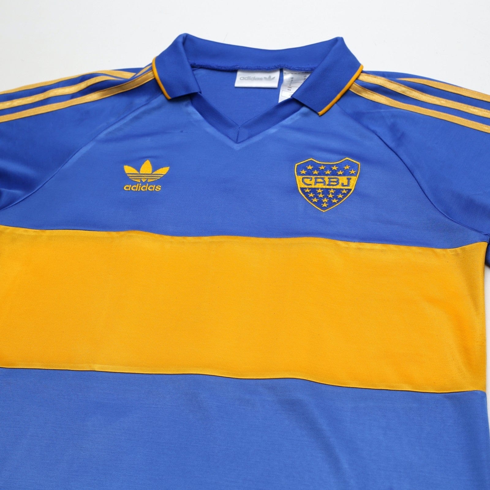 1993 #10 Boca Juniors Retro adidas Orginals L/S Home Football Shirt (M)