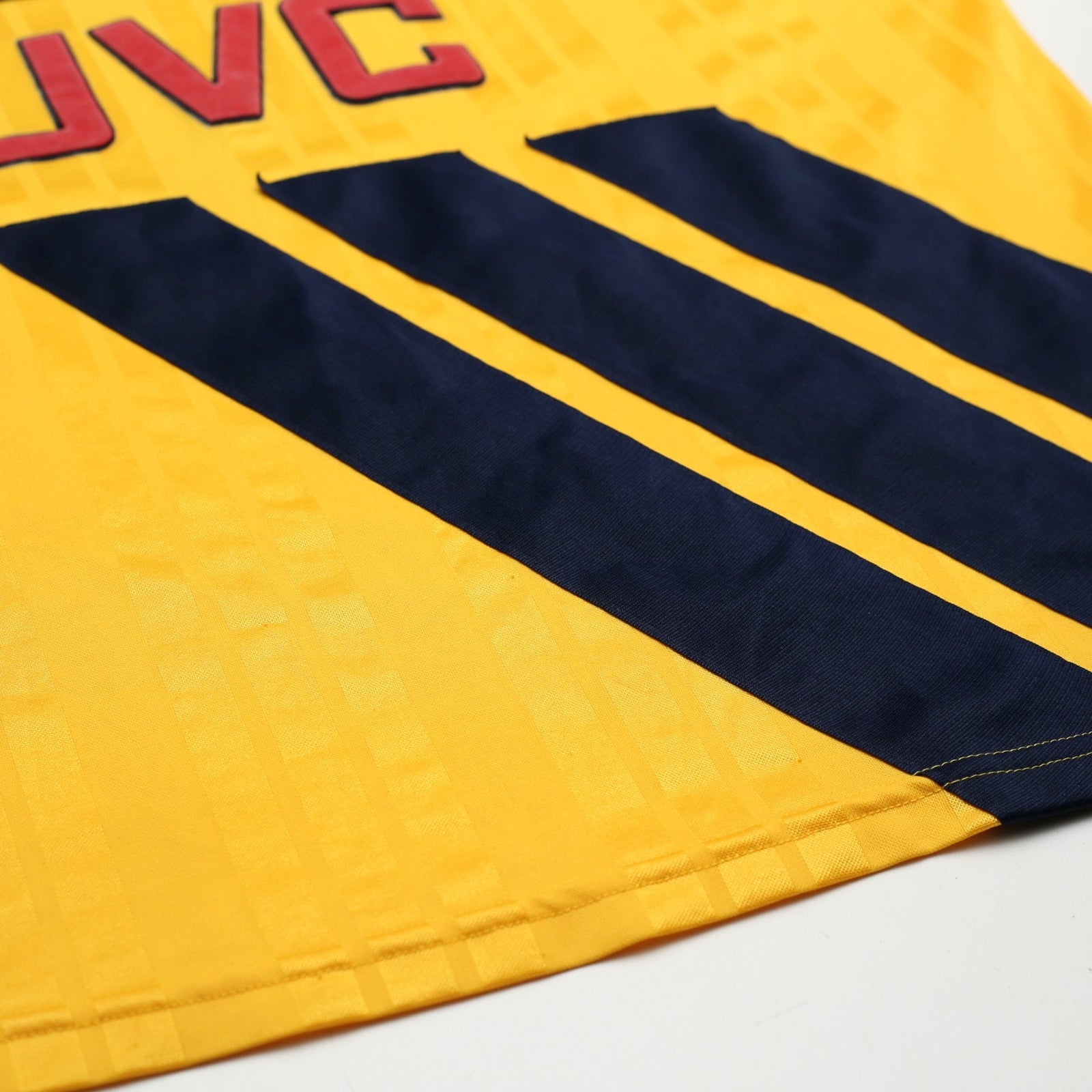 1993/94 Wright #8 Arsenal adidas Equipment Away Football Shirt (XL)