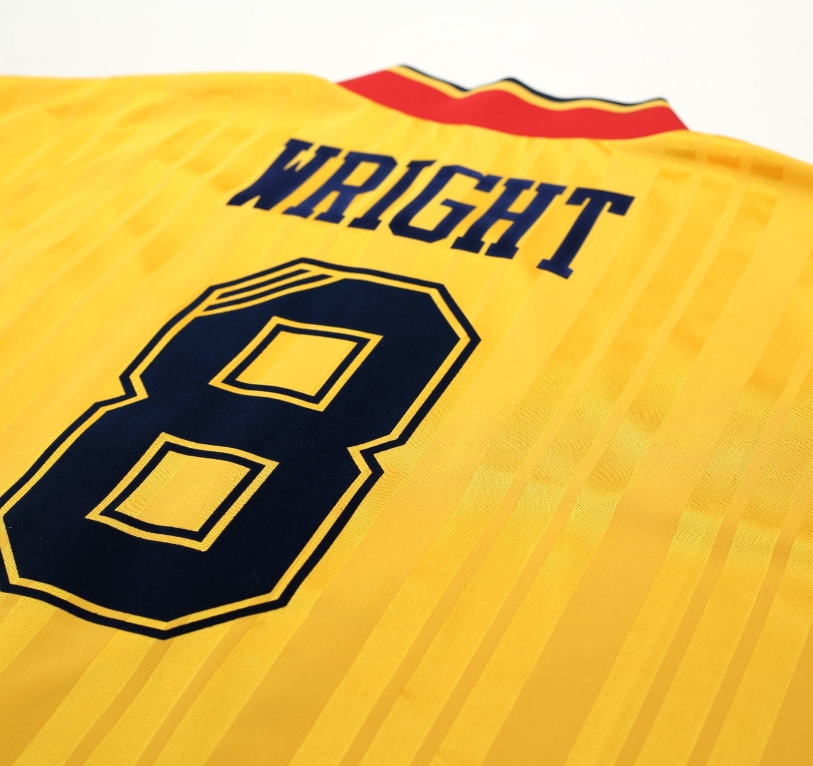 1993/94 WRIGHT #8 Arsenal Retro adidas Equipment Away Football Shirt (XL/XXL)