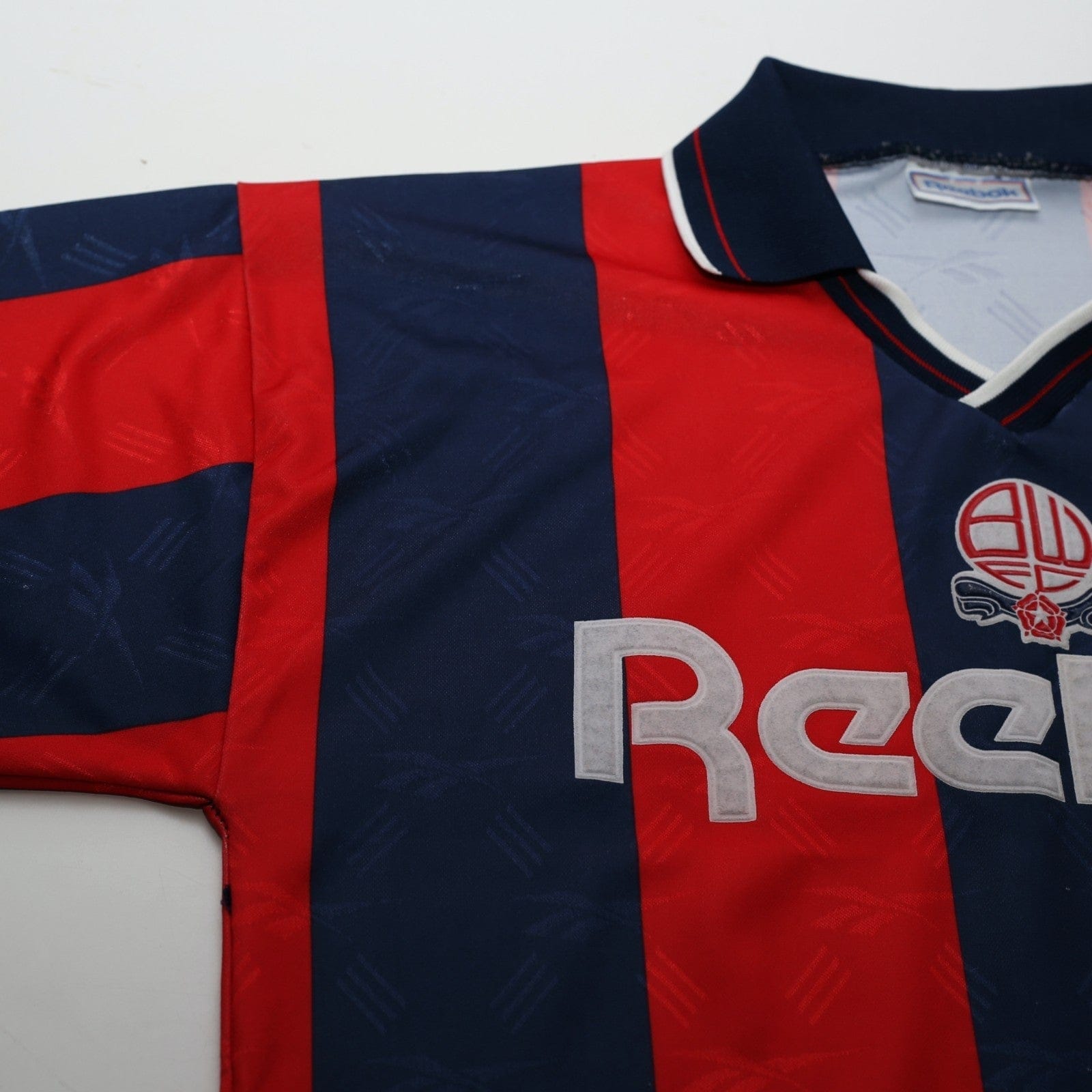 1993/95 Bolton Wanderers Vintage Reebok Football Away Shirt (M) 38/40