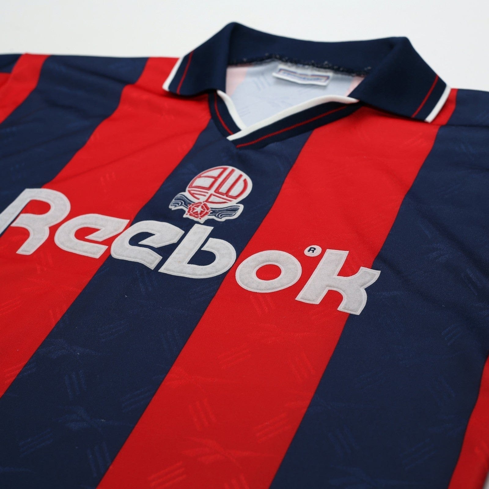 1993/95 Bolton Wanderers Vintage Reebok Football Away Shirt (M) 38/40