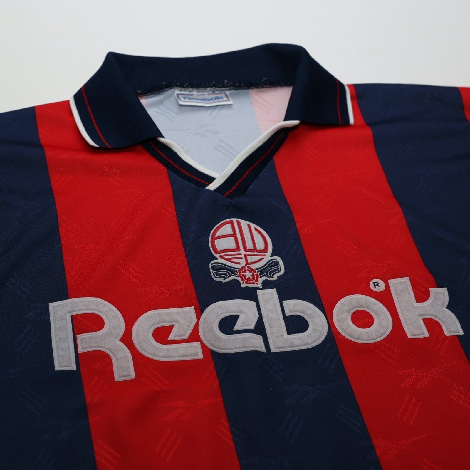 1993/95 Bolton Wanderers Vintage Reebok Football Away Shirt (M) 38/40
