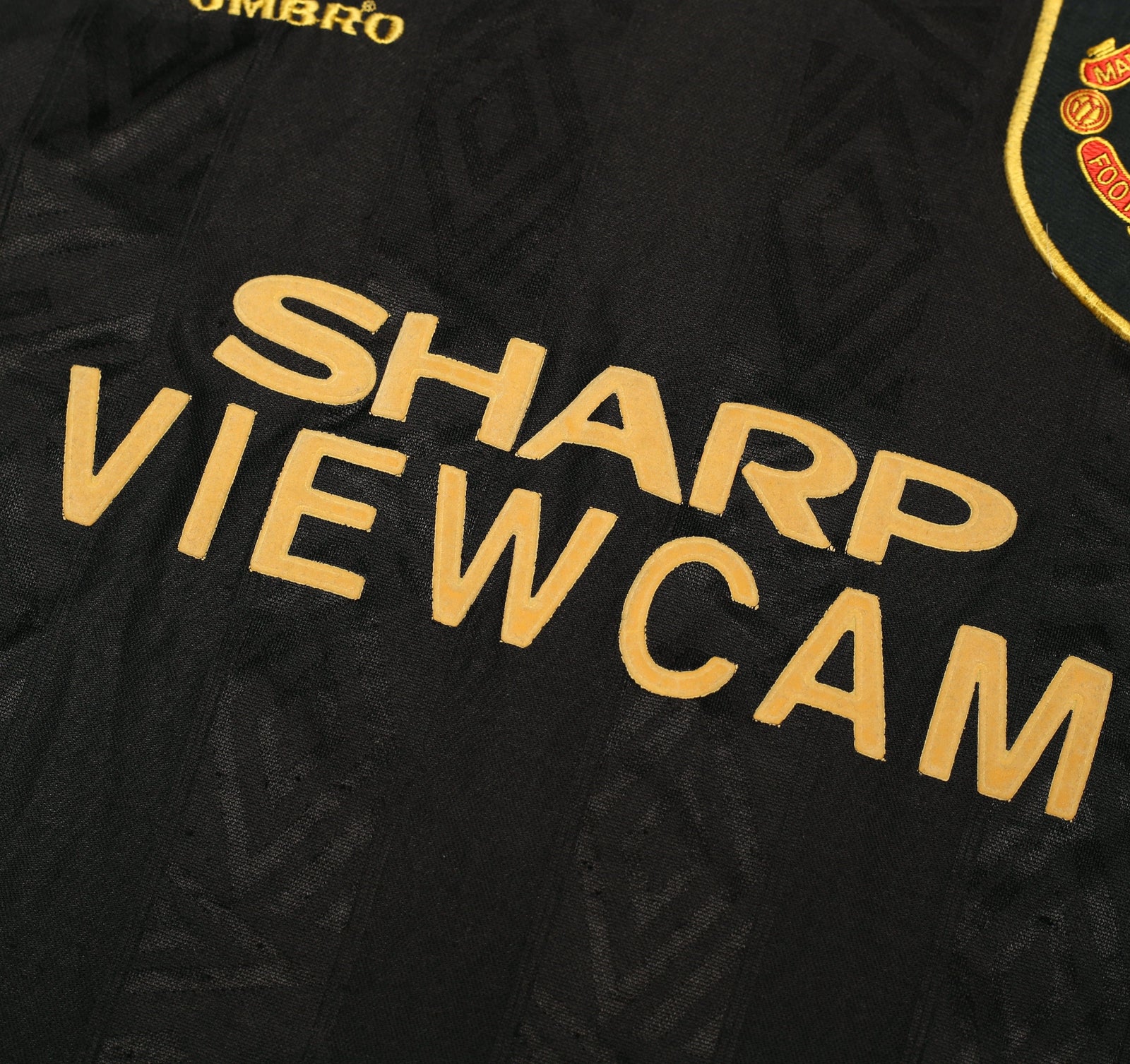 1993/95 CANTONA #7 Manchester United Vintage Umbro Away Football Shirt (L/XL)