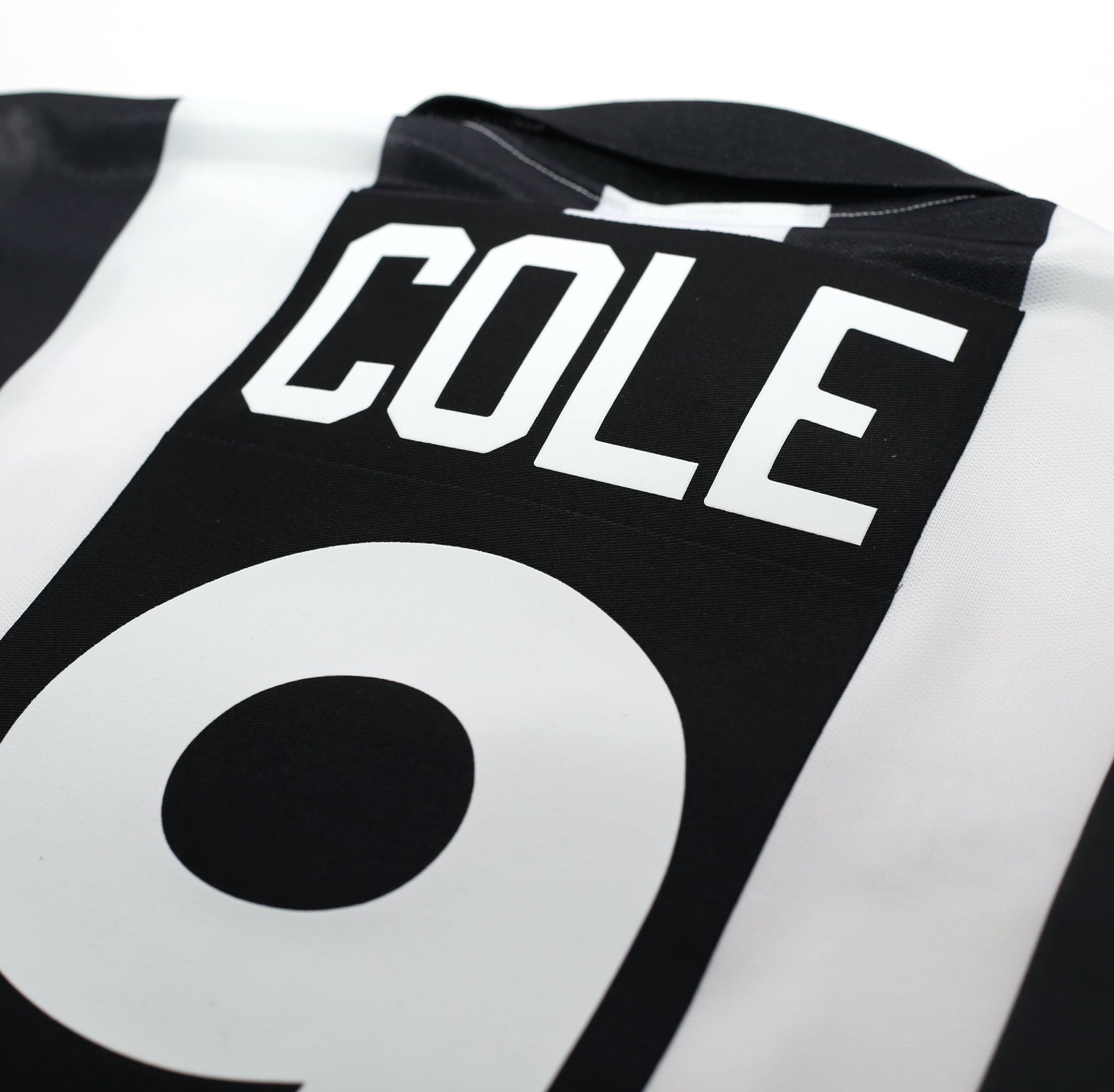 1993/95 COLE #9 Newcastle United Vintage Asics Football Shirt (L)