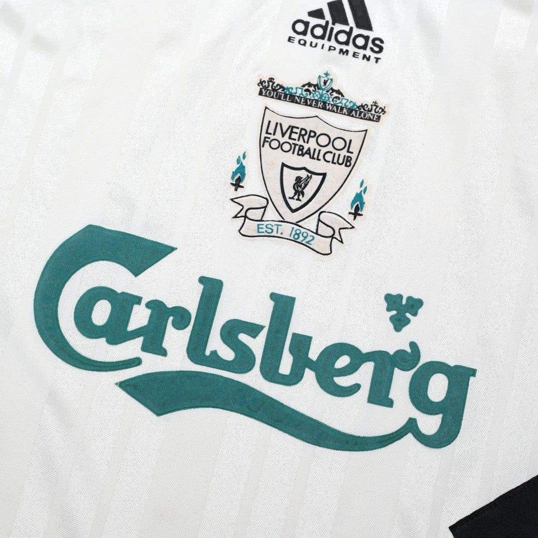 1993/95 Liverpool Vintage adidas Equipment Away Football Shirt 44/46 (XL)