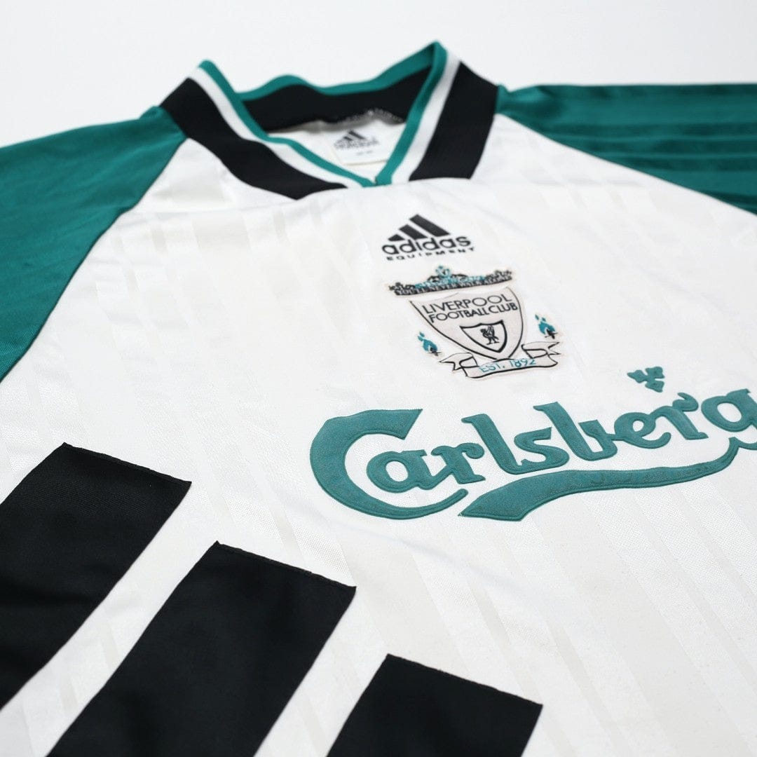 1993/95 Liverpool Vintage adidas Equipment Away Football Shirt 44/46 (XL)